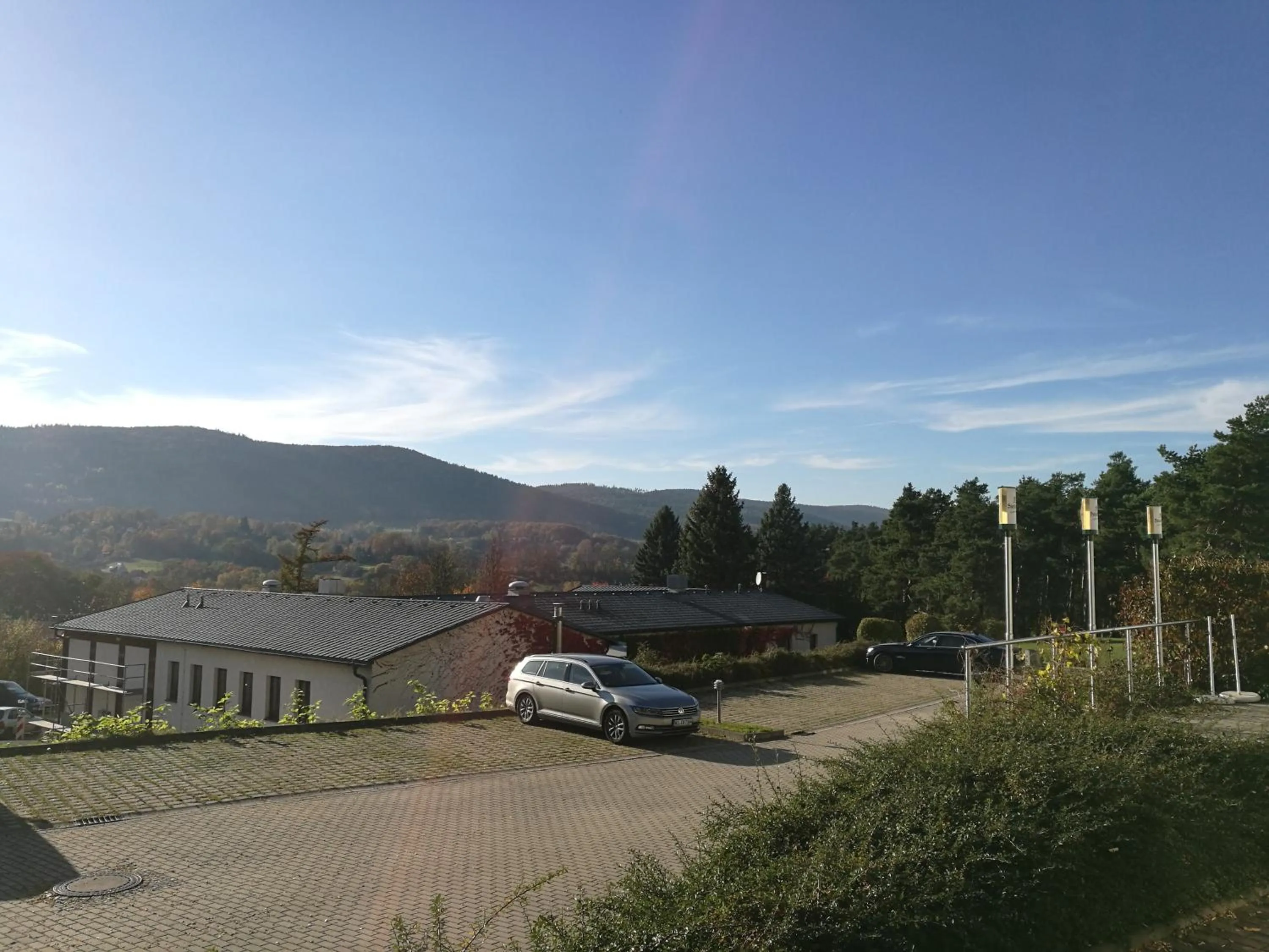 Property building in Hotel & Restaurant Bergfried