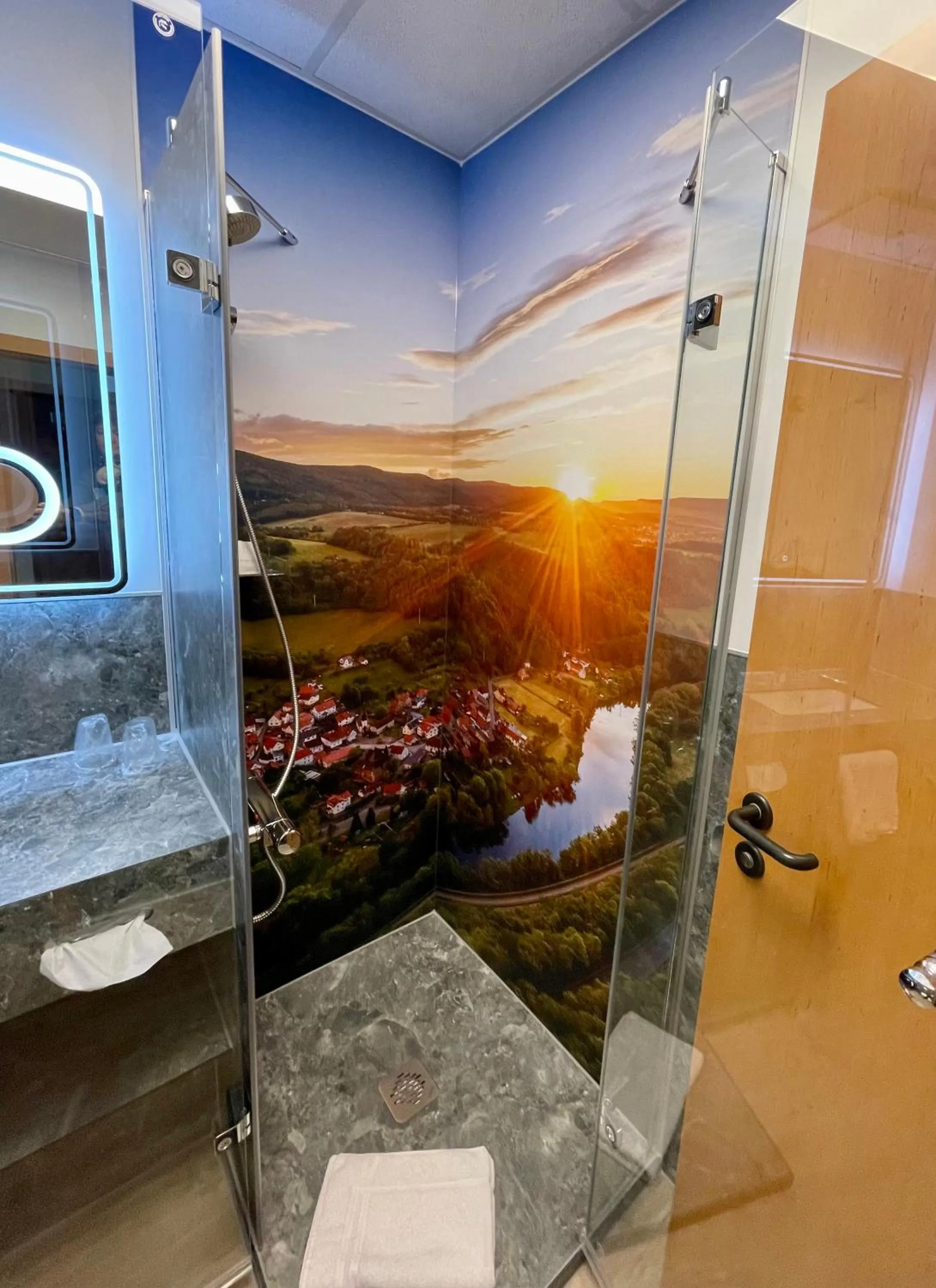 Bathroom in Hotel & Restaurant Bergfried