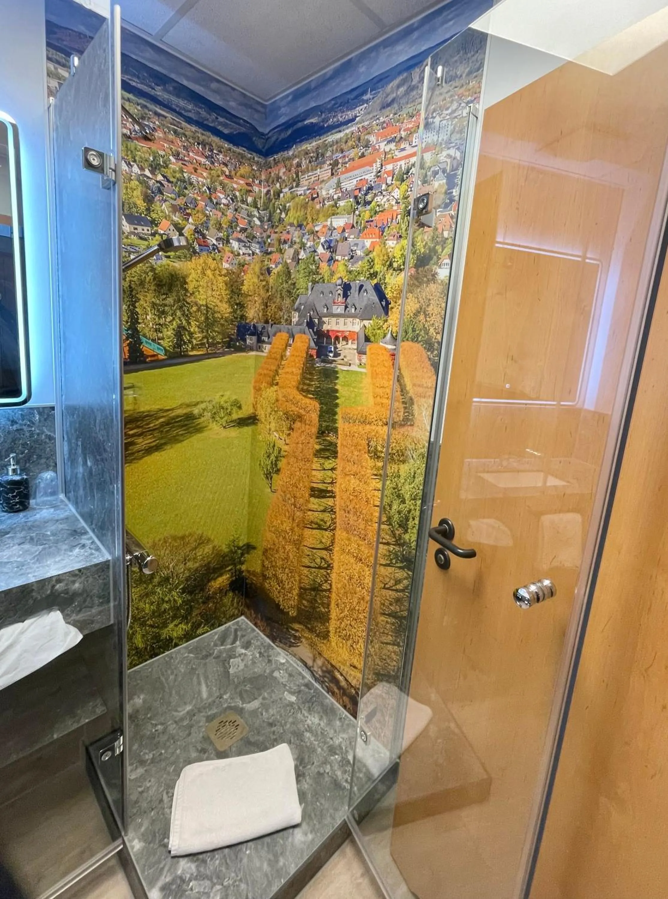 Bathroom in Hotel & Restaurant Bergfried