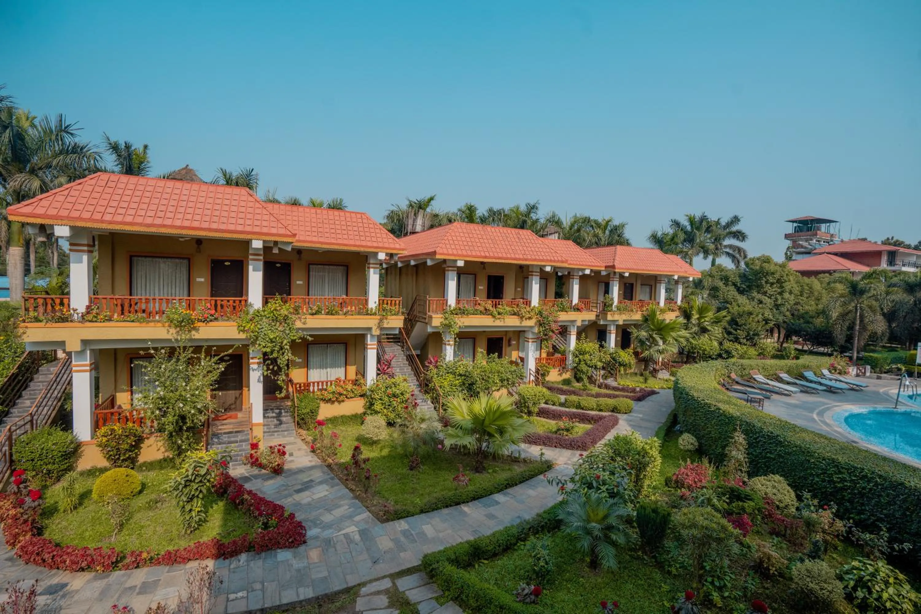 Property building in Hotel Jungle Crown