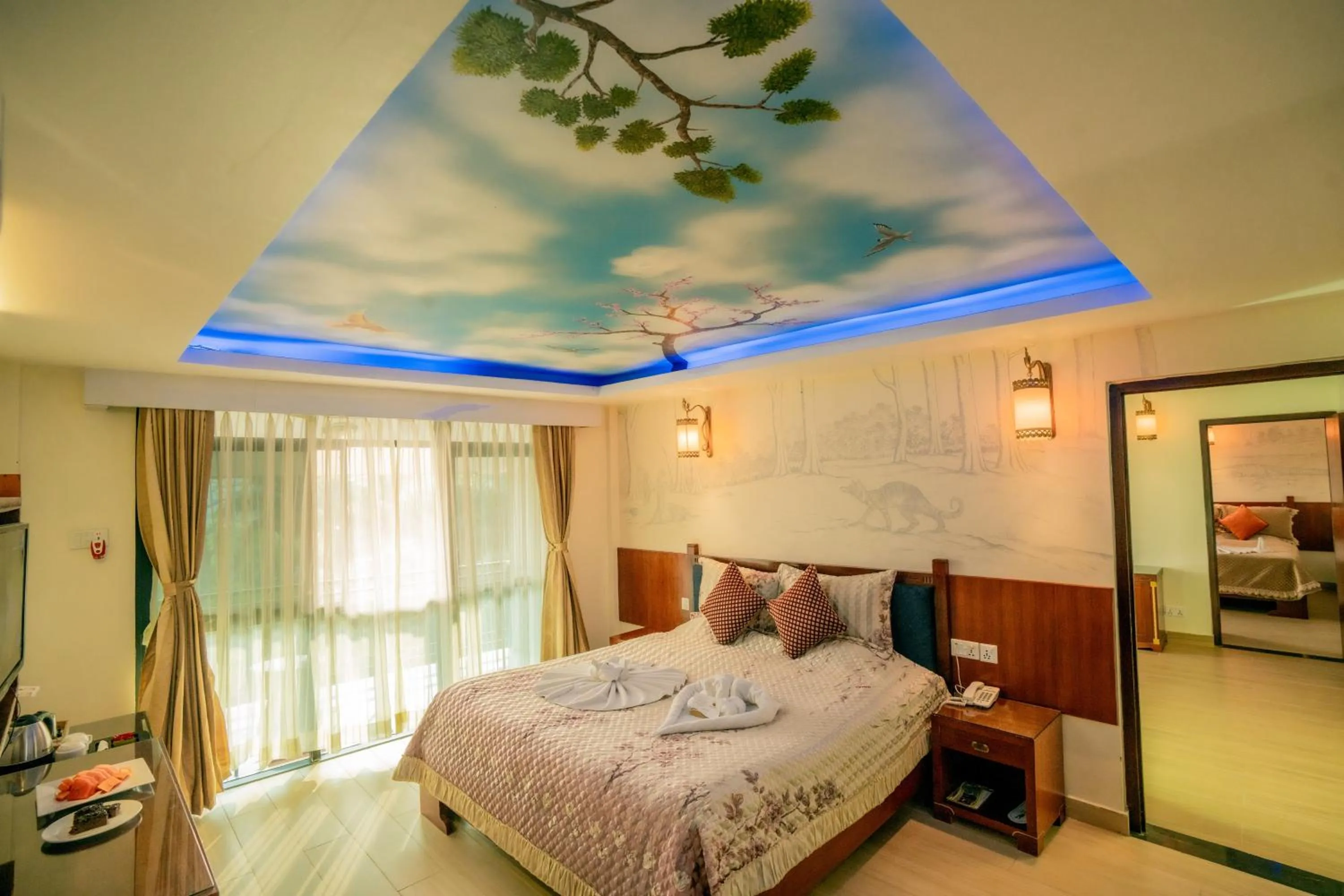 Bedroom, Bed in Hotel Jungle Crown