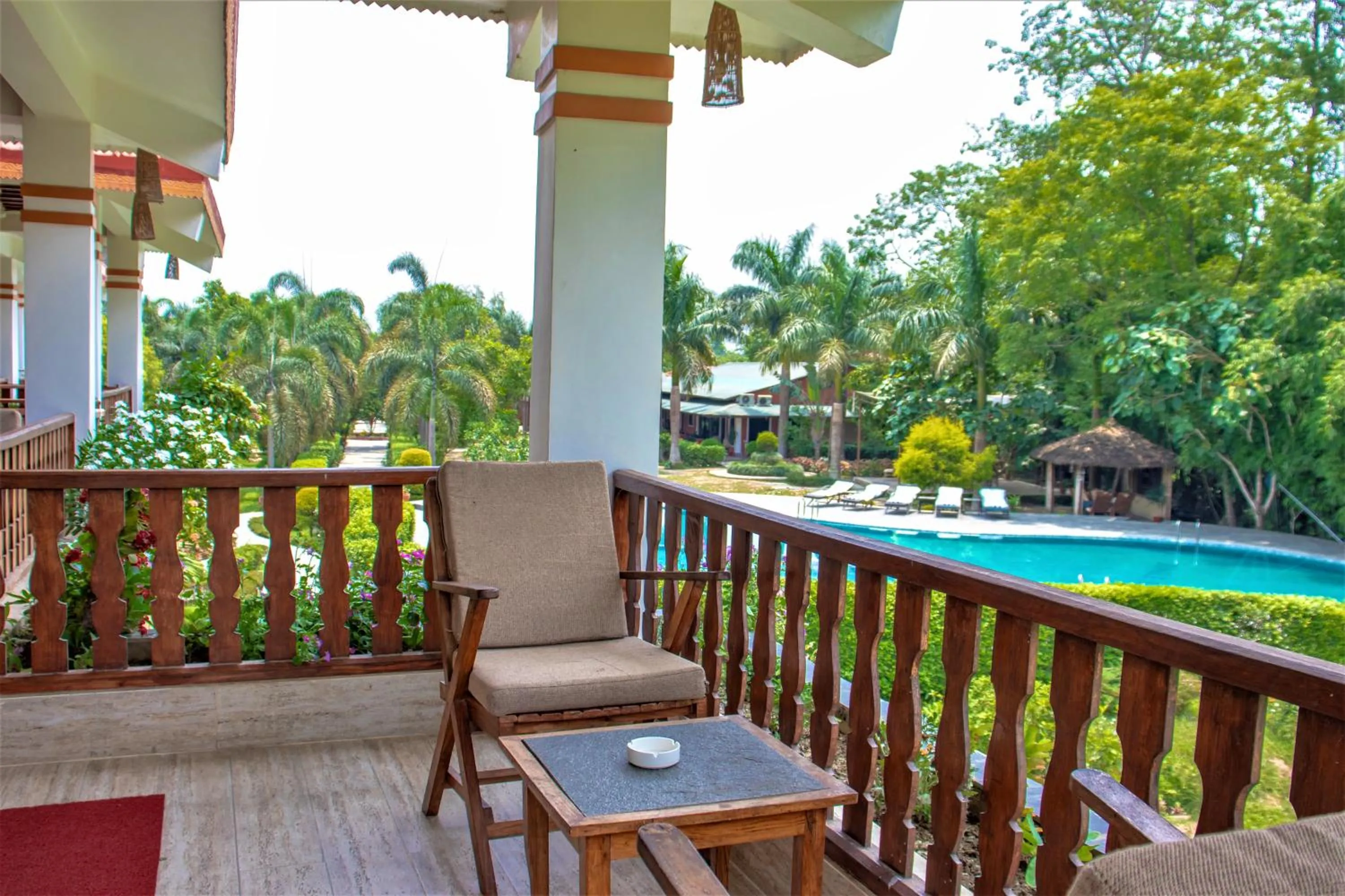 Balcony/Terrace in Hotel Jungle Crown