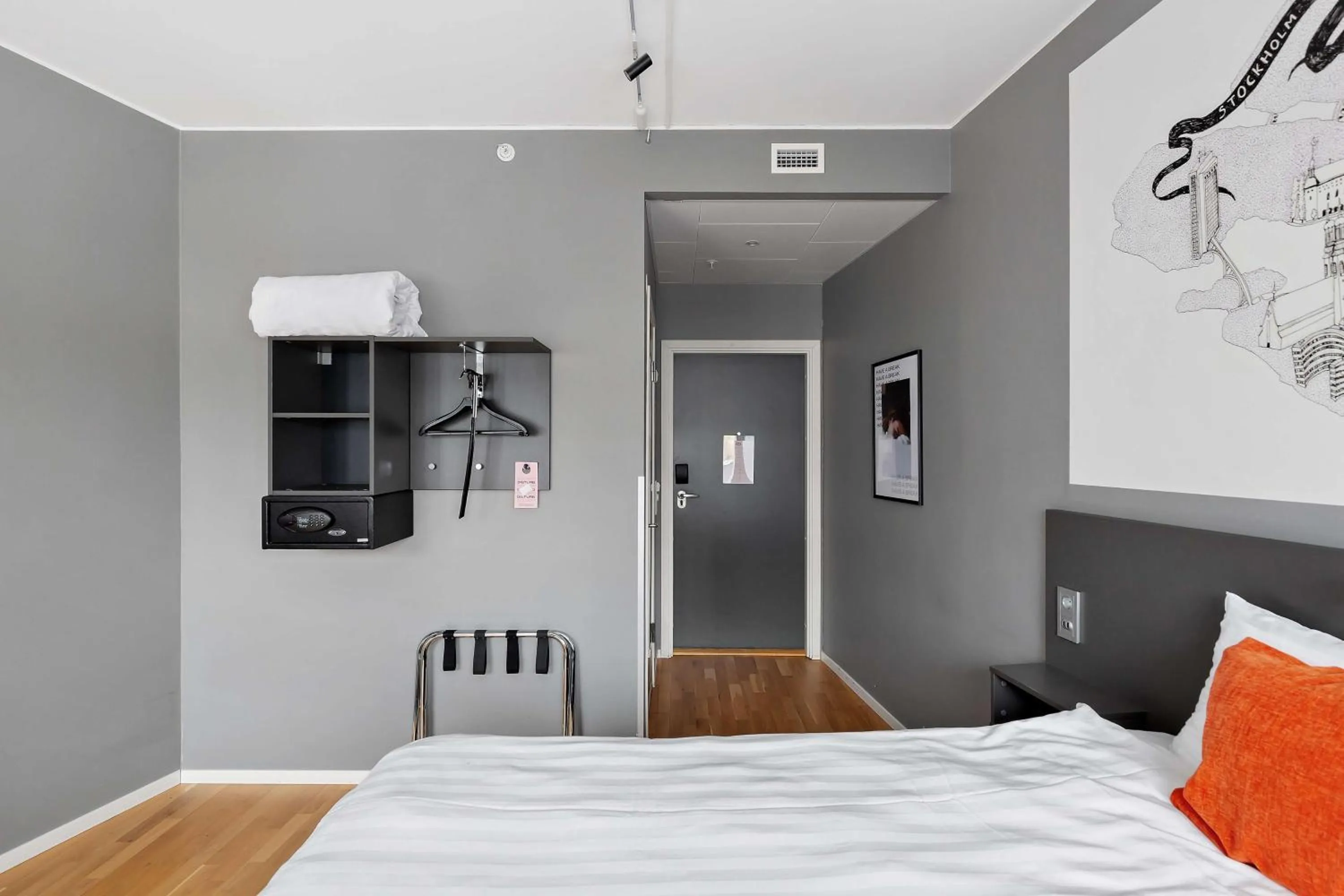 Bedroom, Bed in Aiden by Best Western Stockholm Kista