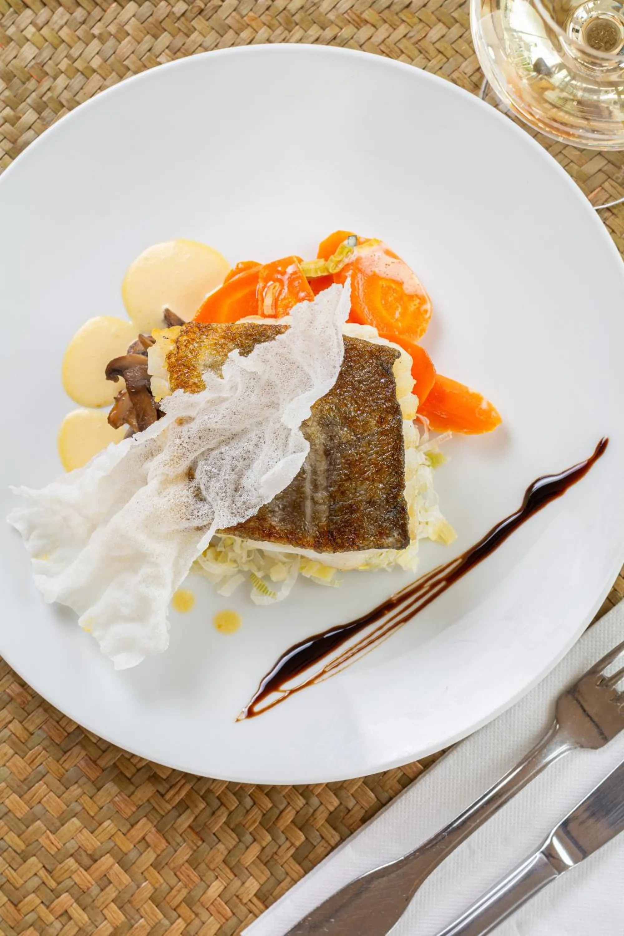 Meals in Hôtel De La Plage