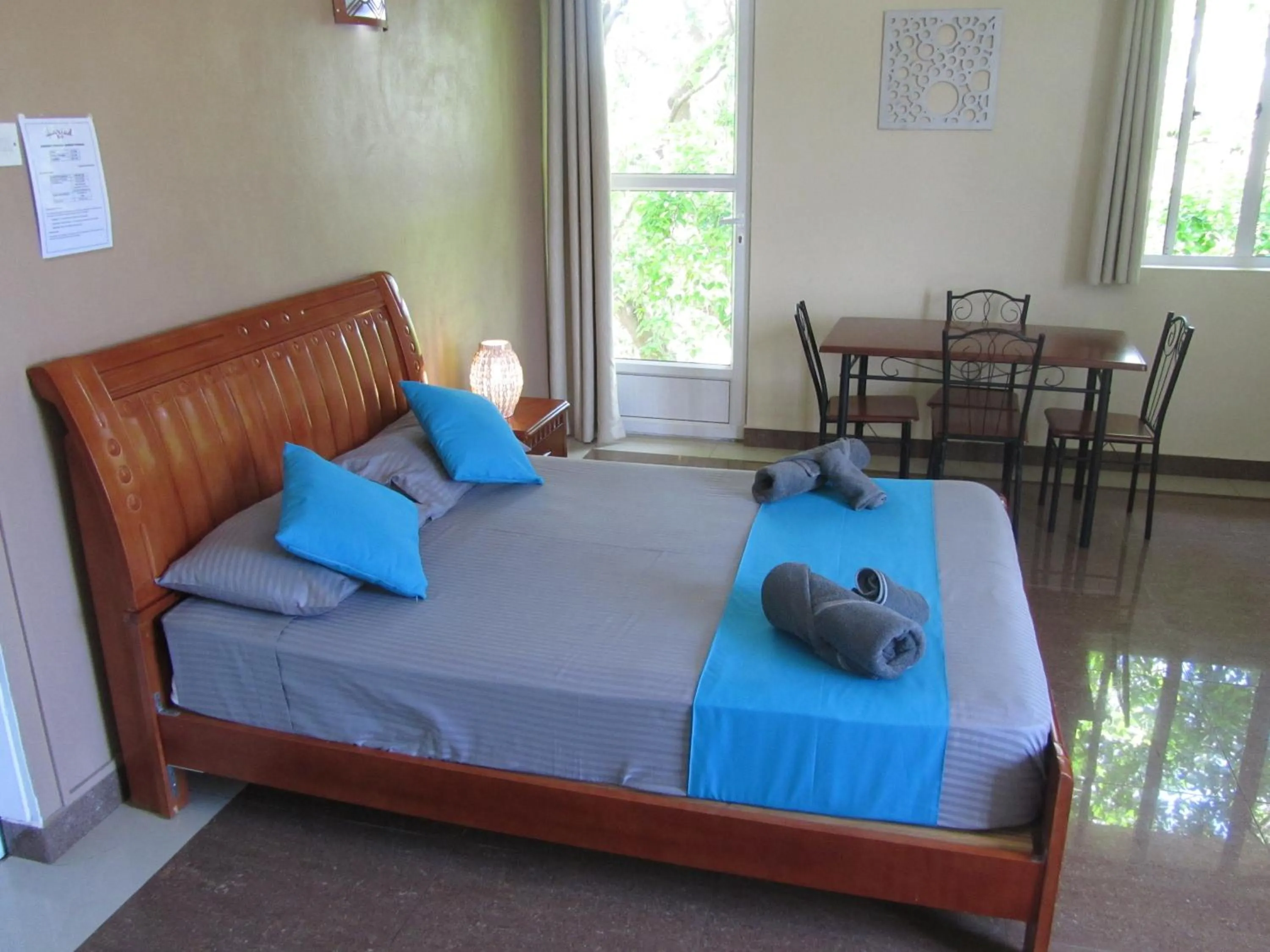 Bed in Lariad BnB