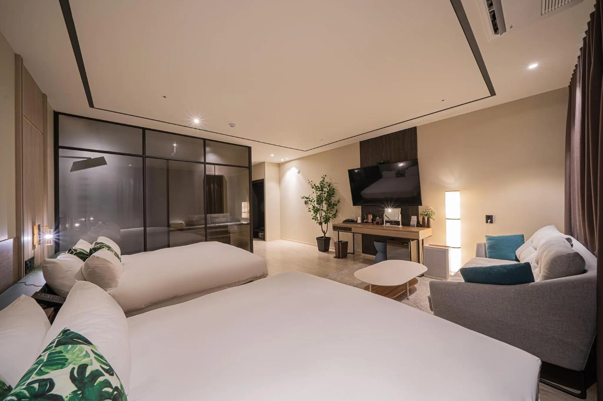 Bed in Daegu Eastern Hotel Lions Park