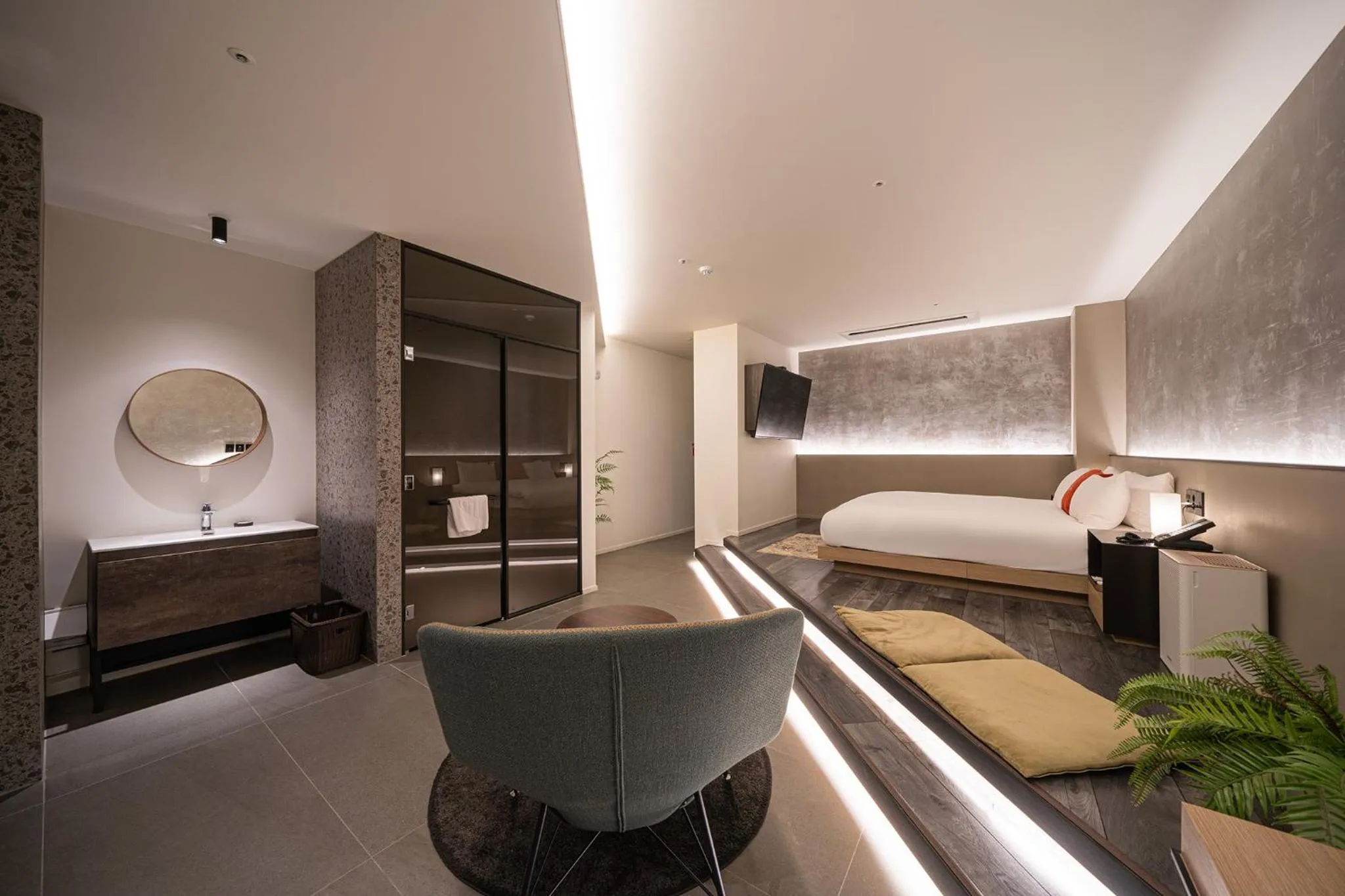 Bed in Daegu Eastern Hotel Lions Park