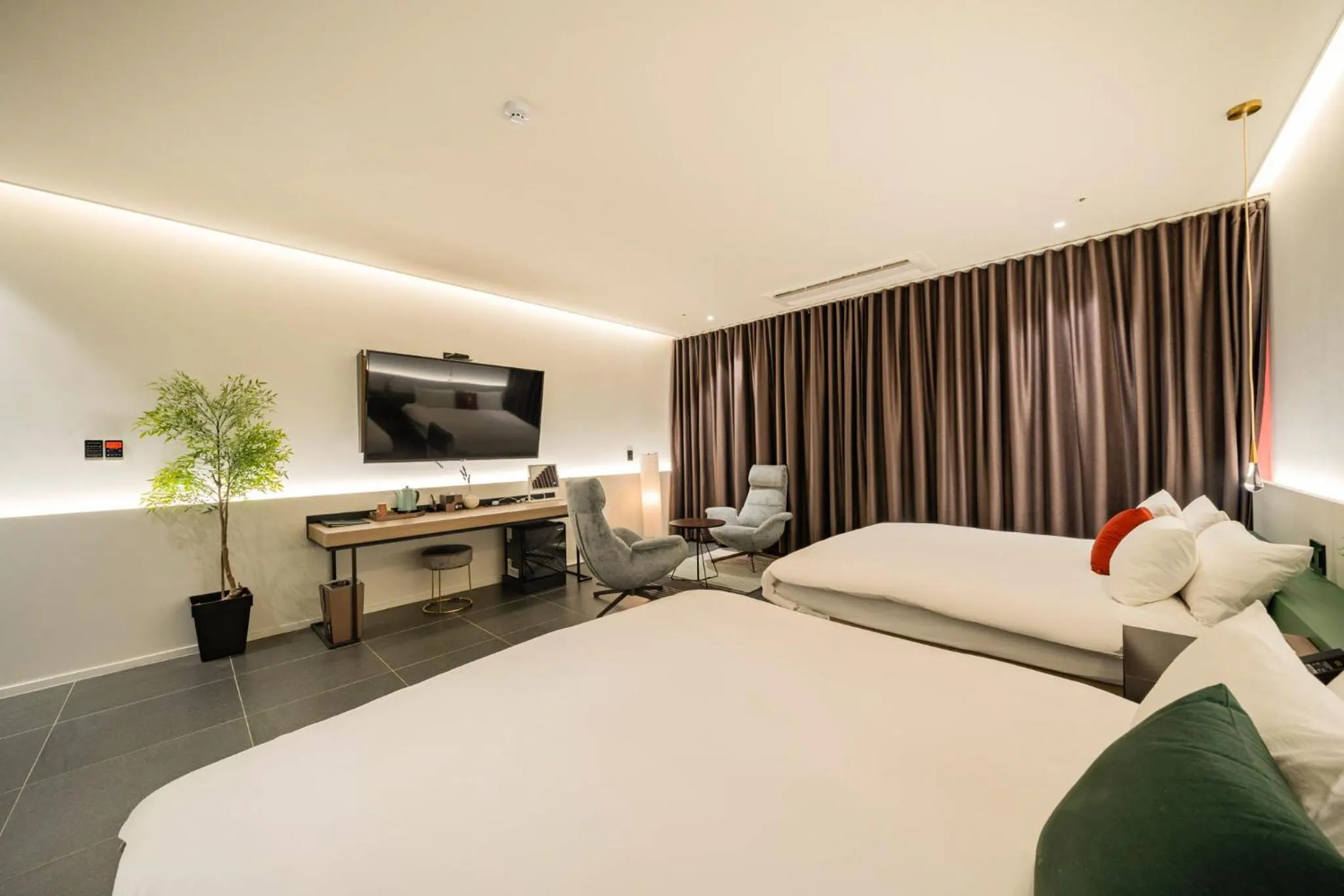 Bed in Daegu Eastern Hotel Lions Park