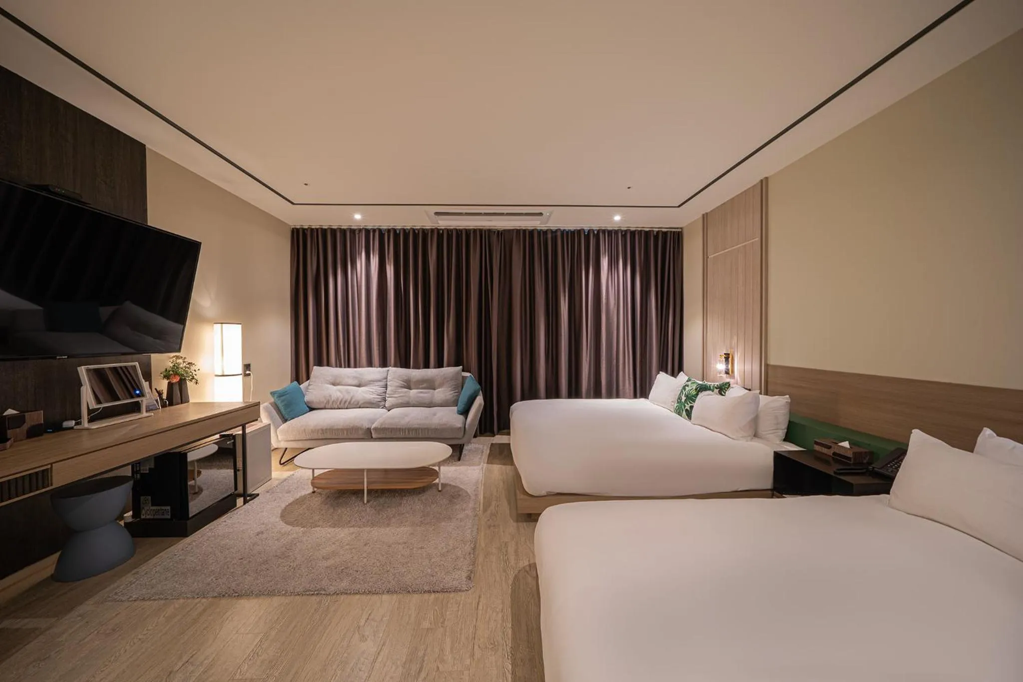 Bed in Daegu Eastern Hotel Lions Park