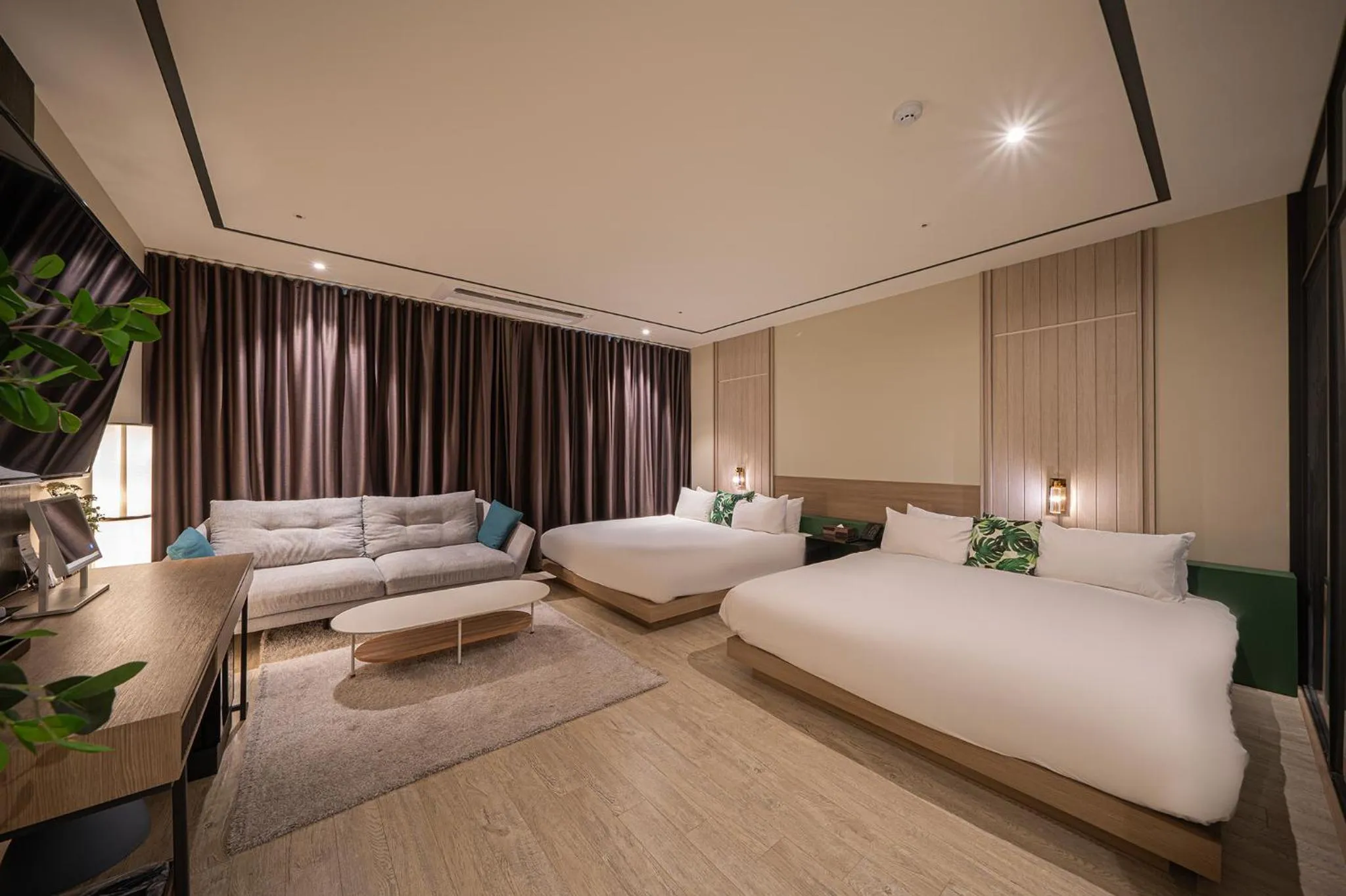 Bed in Daegu Eastern Hotel Lions Park