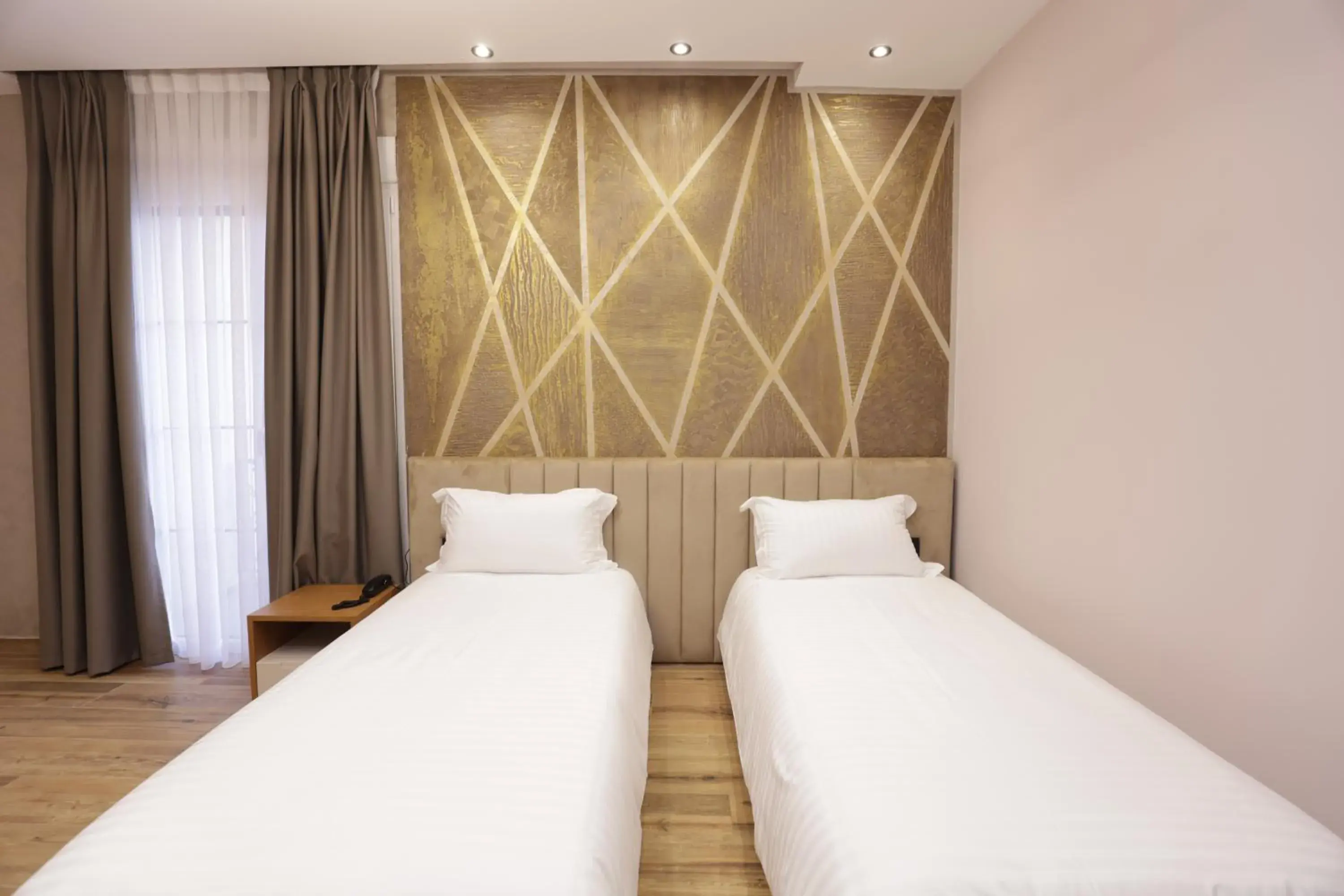 Twin Room with Balcony in Residence Inn Hotel Twin Room with Balcony in Residence Inn Hotel