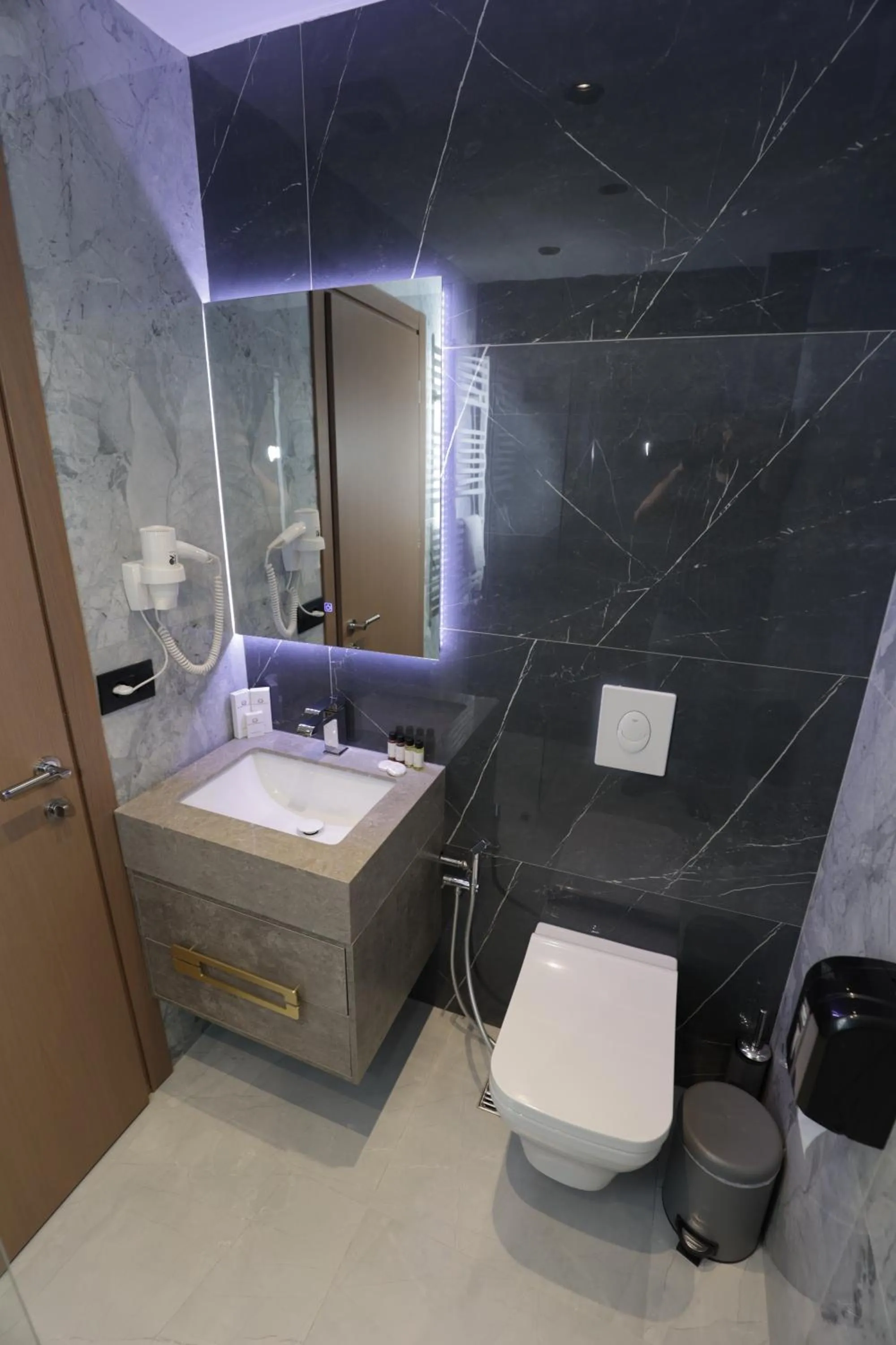 Shower in Residence Inn Hotel