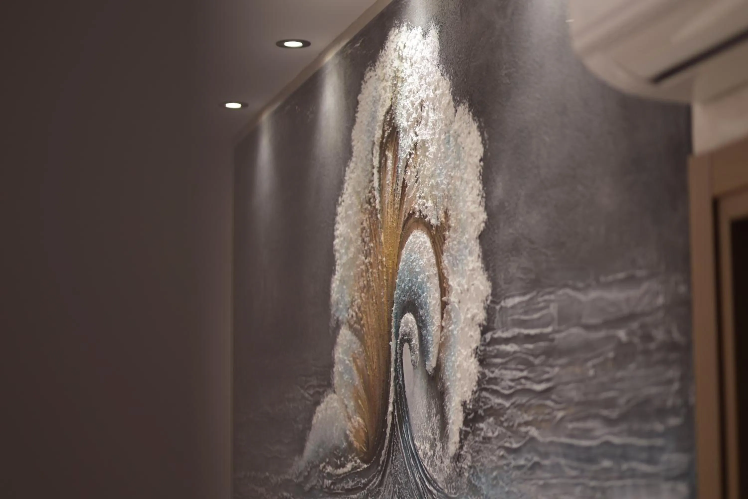 Decorative detail in Residence Inn Hotel