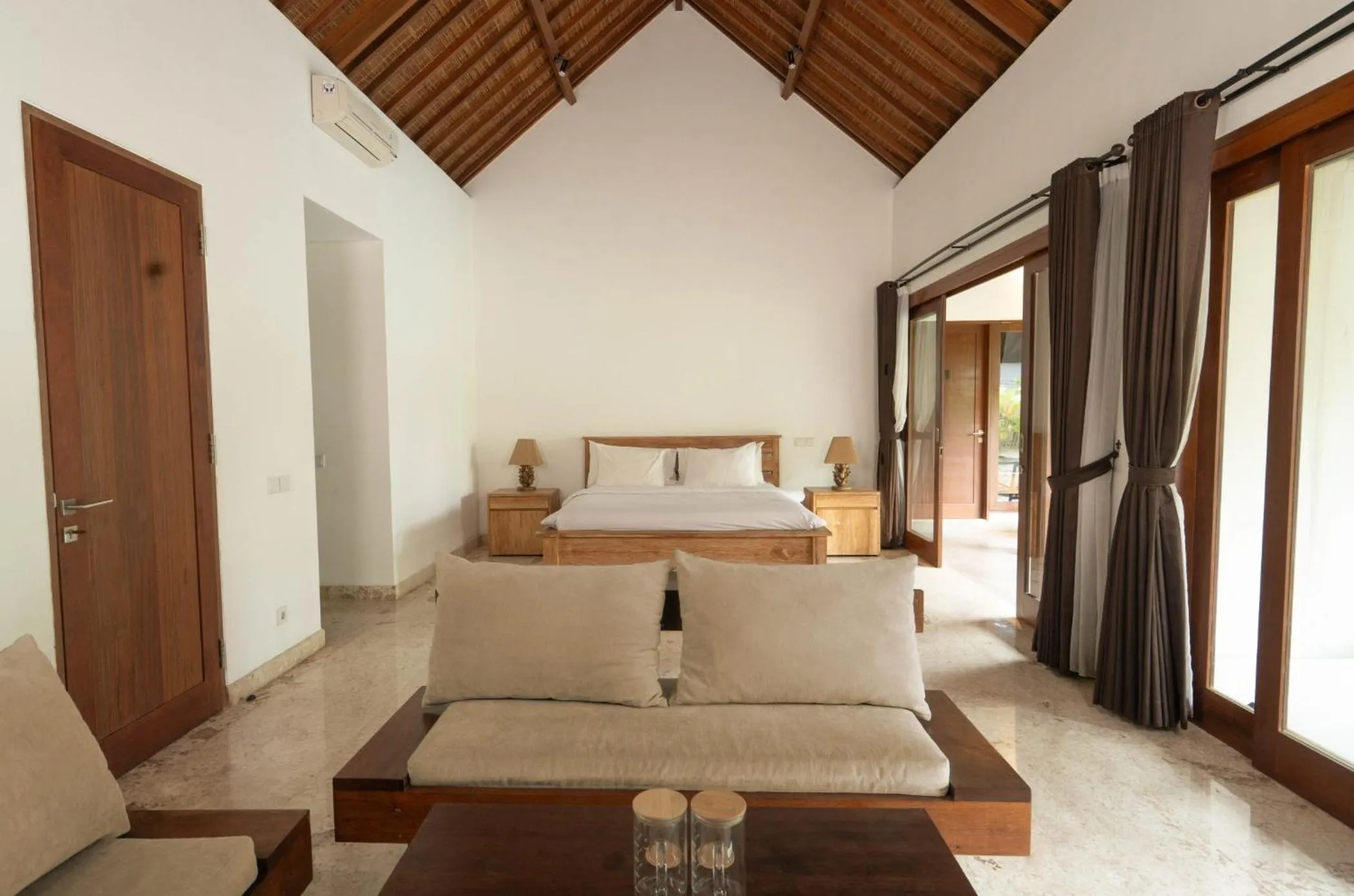 Bed in Rarama Living Studio