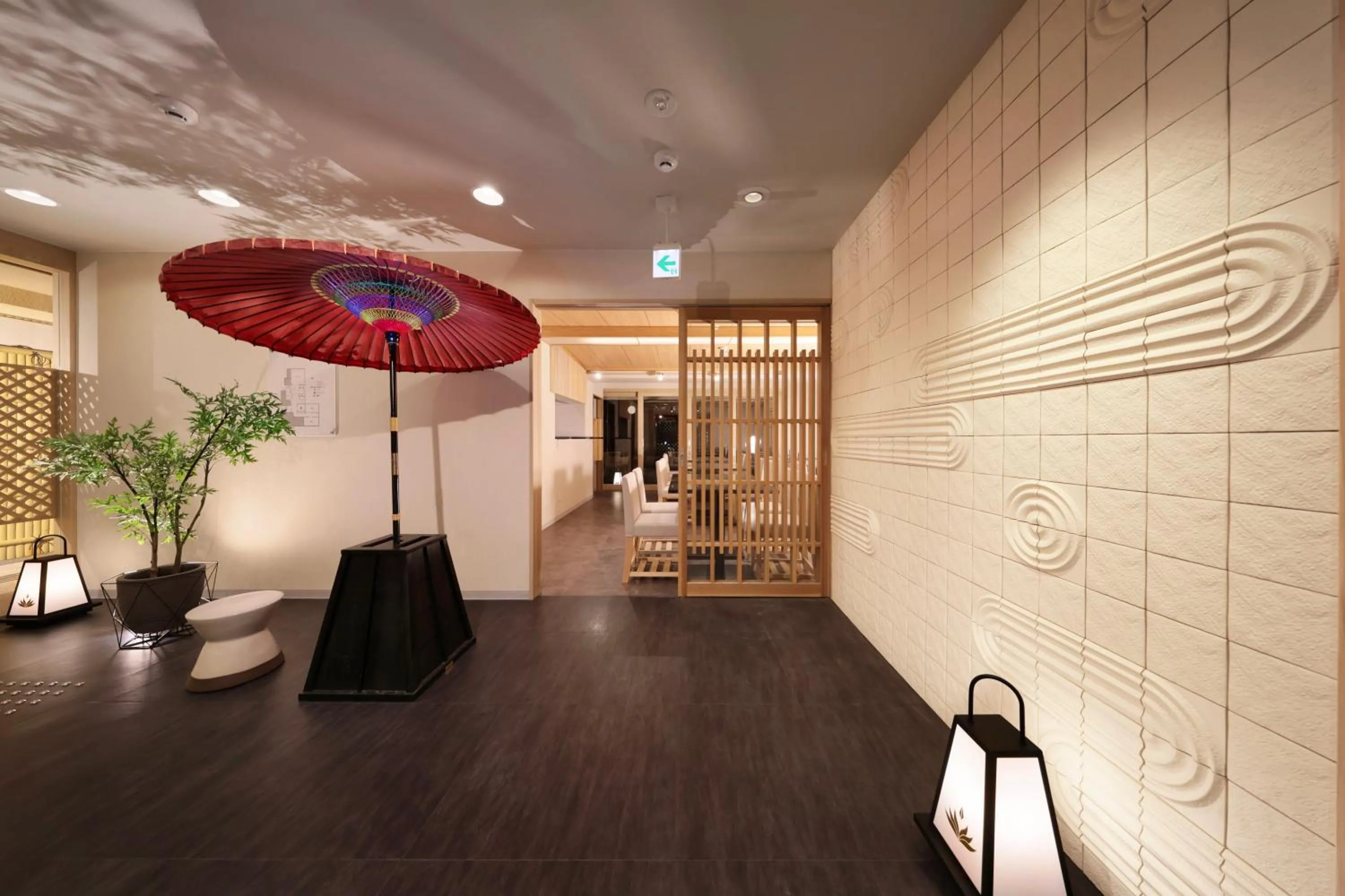 Lobby or reception in Gion Crystal Hotel