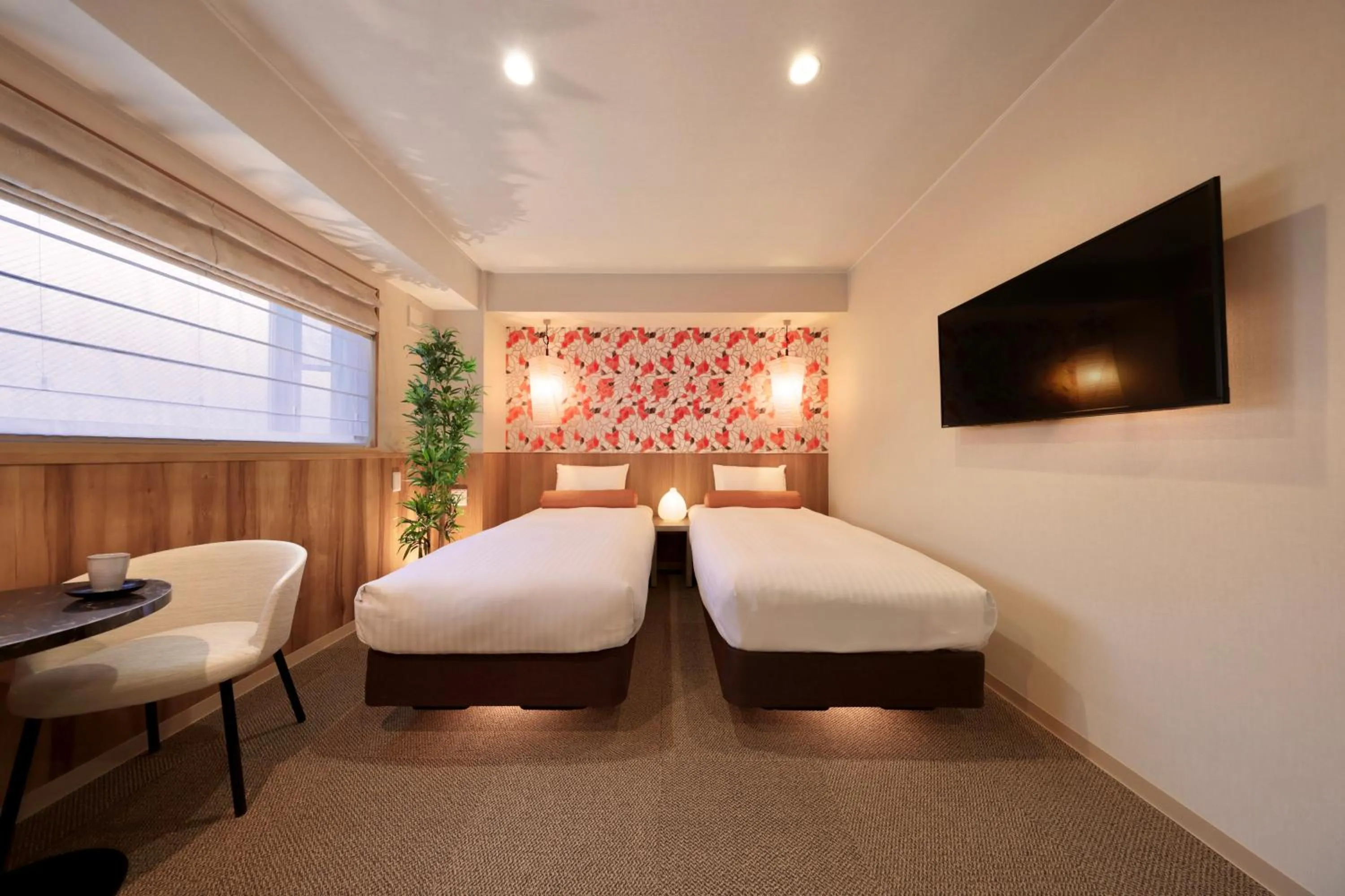 Bed in Gion Crystal Hotel