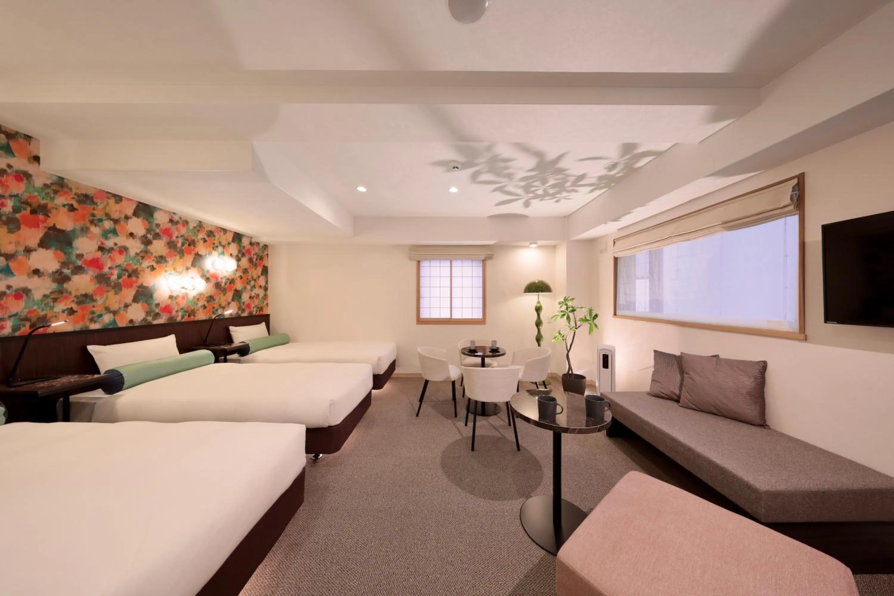 Bed in Gion Crystal Hotel