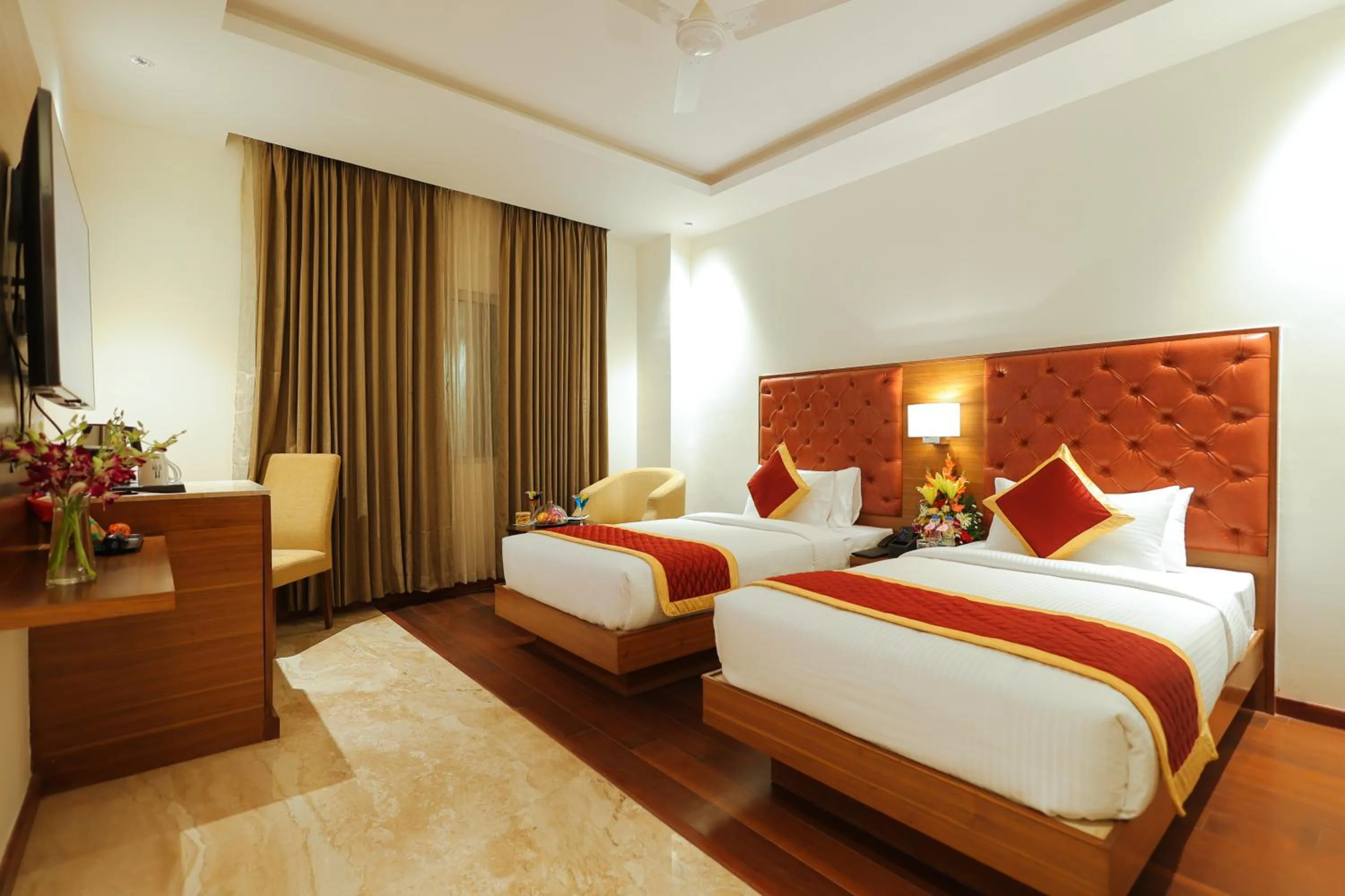 Bedroom, Bed in Icon Grand Hotel By Bhagini
