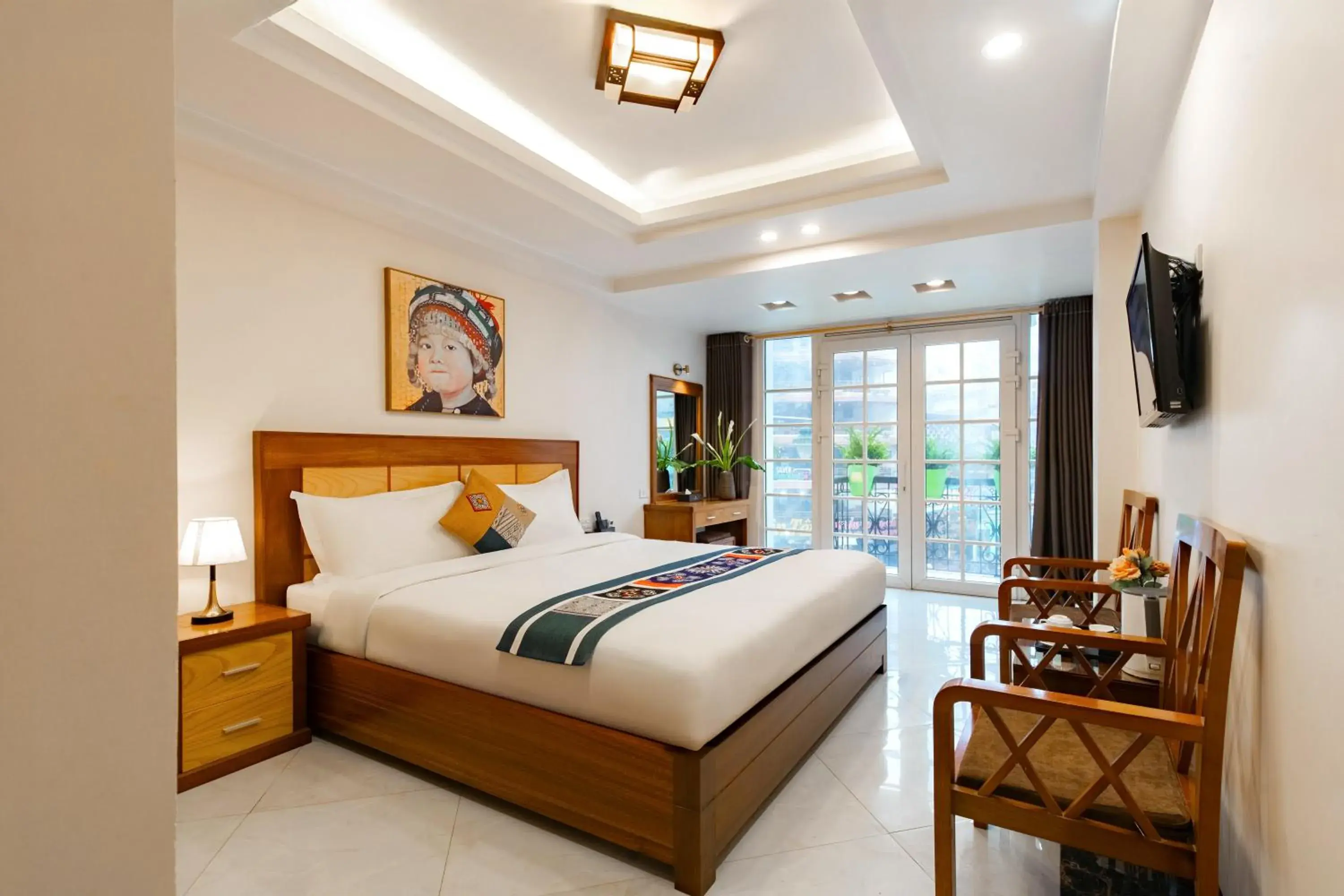 Deluxe Twin Room in Sapa Paradise Hotel Deluxe Twin Room in Sapa Paradise Hotel