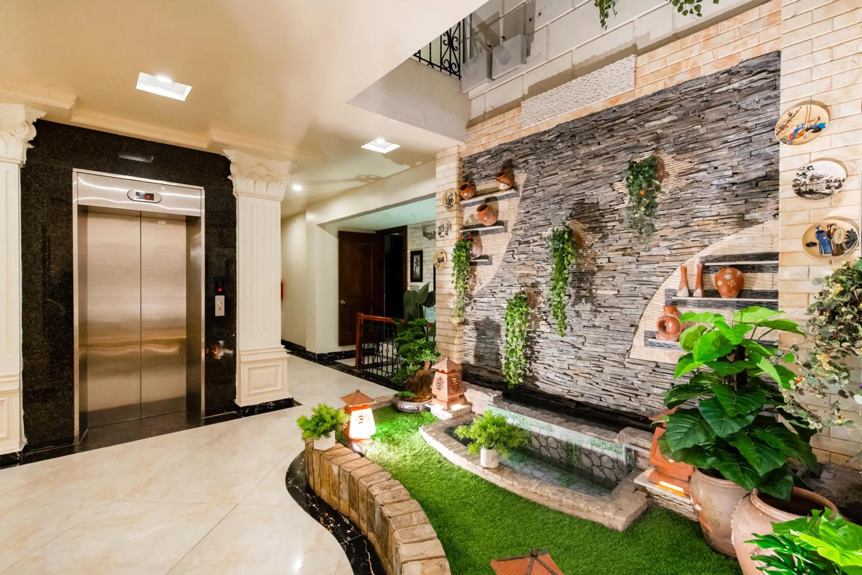 Garden in Sapa Paradise Hotel