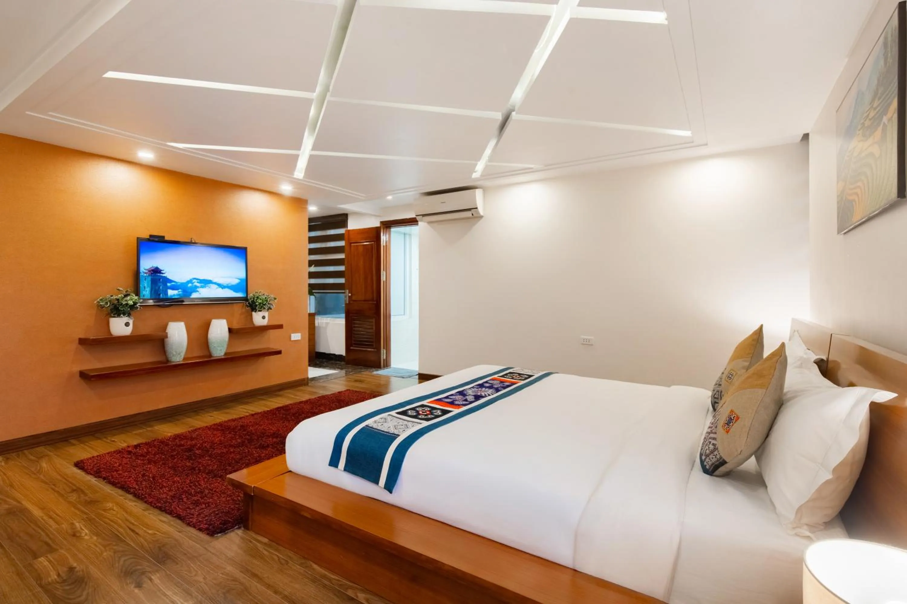 Bedroom, Bed in Sapa Paradise Hotel