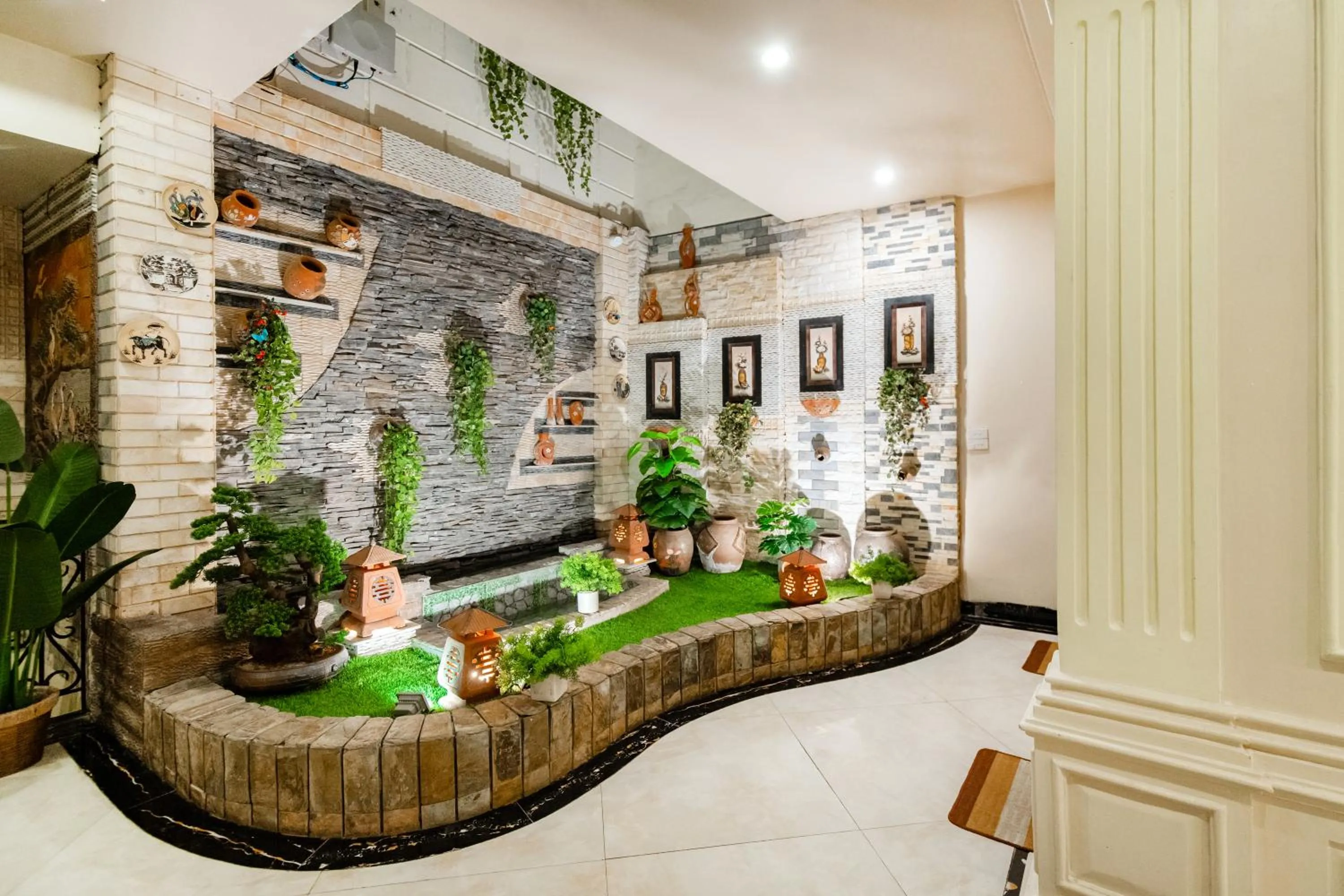 Garden in Sapa Paradise Hotel