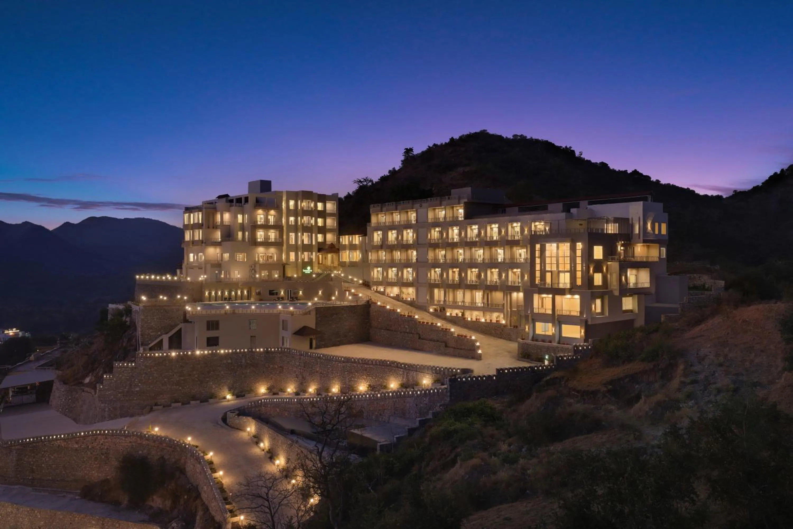 Property building in Lemon Tree Resort, Kumbhalgarh