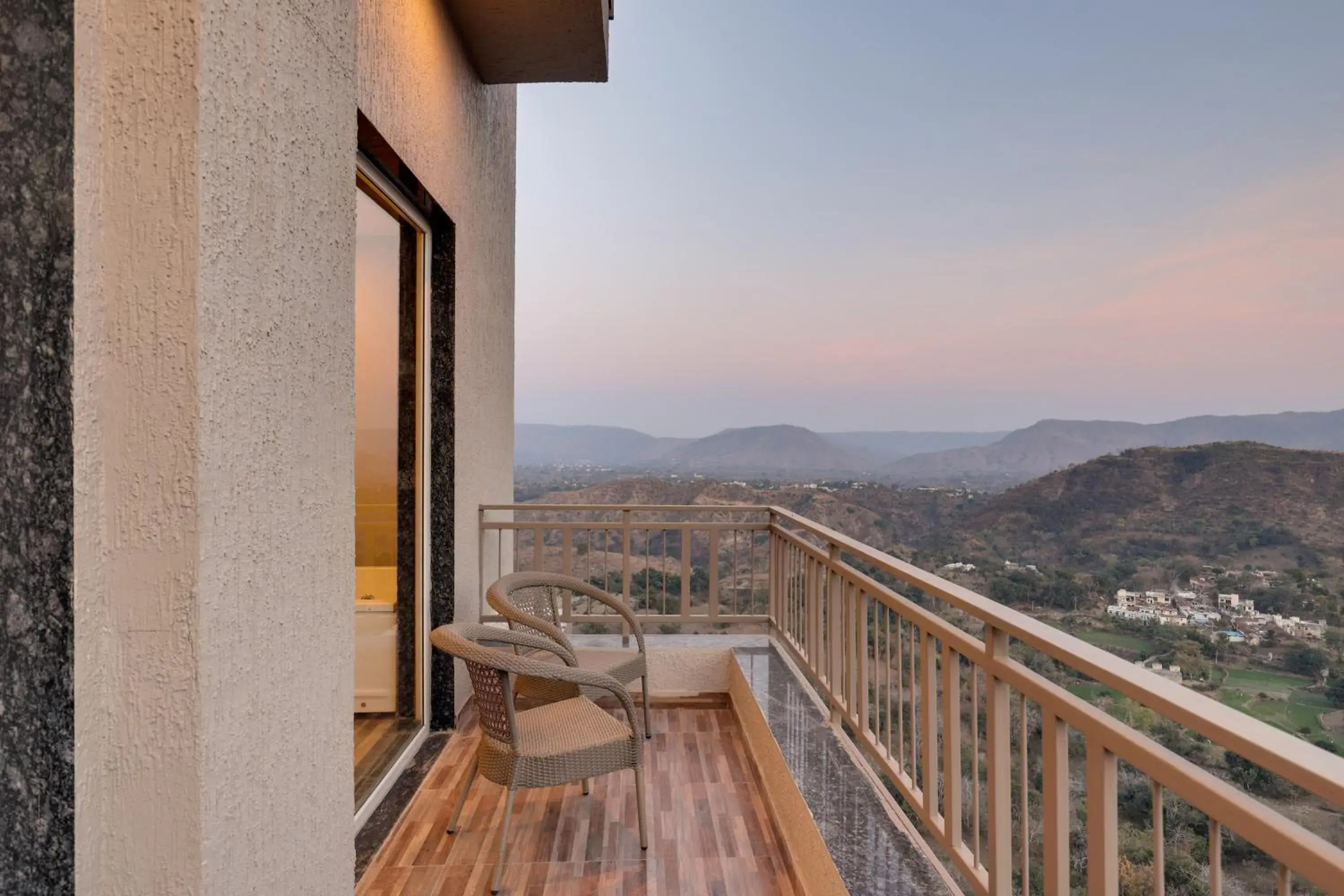 Deluxe King Room (Complimentary Welcome Drink on arrival) - single occupancy in Lemon Tree Resort, Kumbhalgarh Deluxe King Room (Complimentary Welcome Drink on arrival) - single occupancy in Lemon Tree Resort, Kumbhalgarh