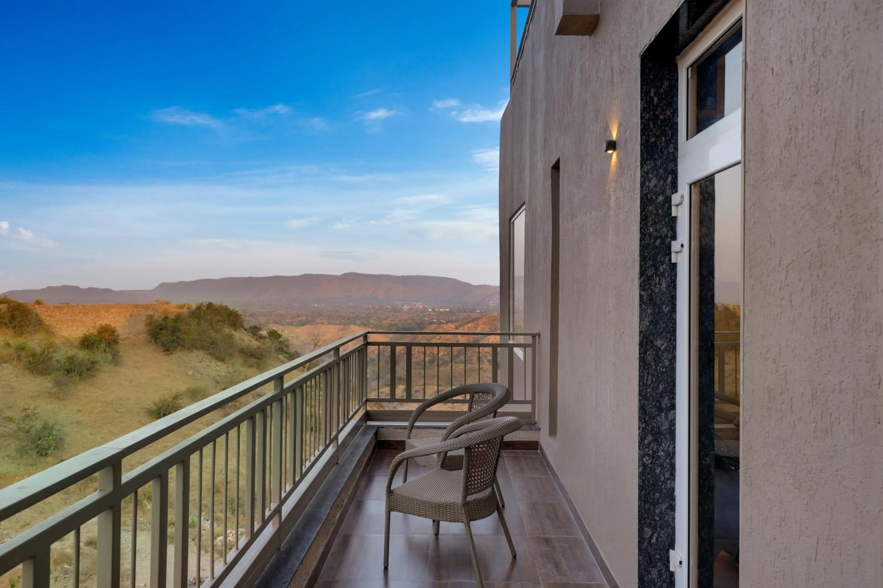 Patio in Lemon Tree Resort, Kumbhalgarh