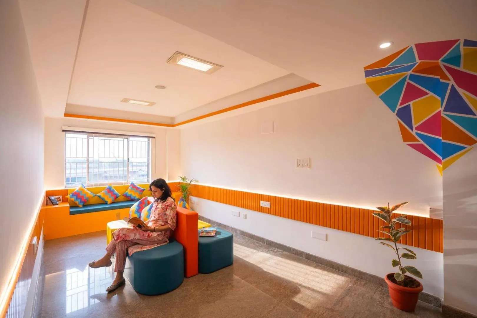 Bed in goSTOPS Bengaluru HSR, Silk Board