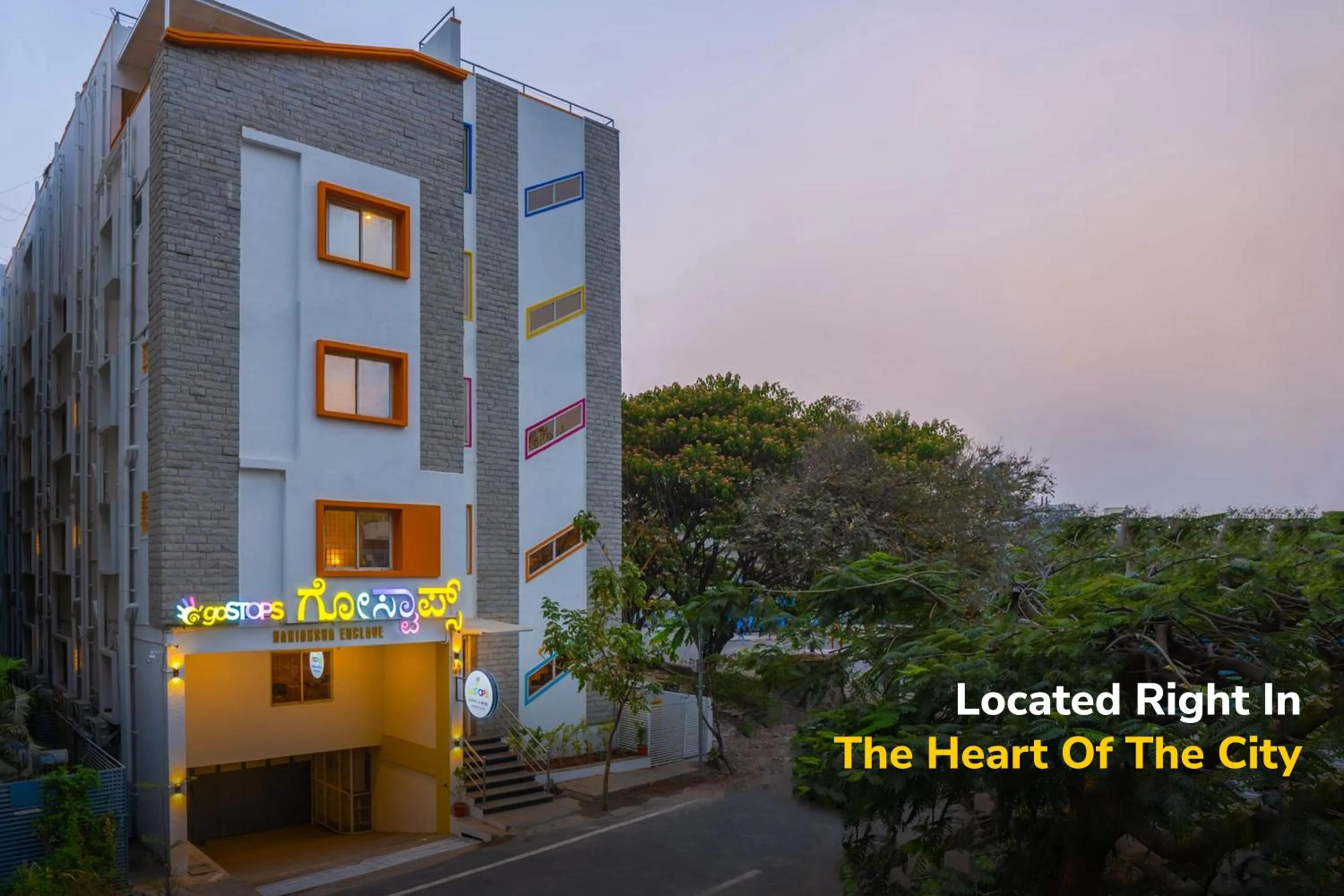 Property building in goSTOPS Bengaluru HSR, Silk Board