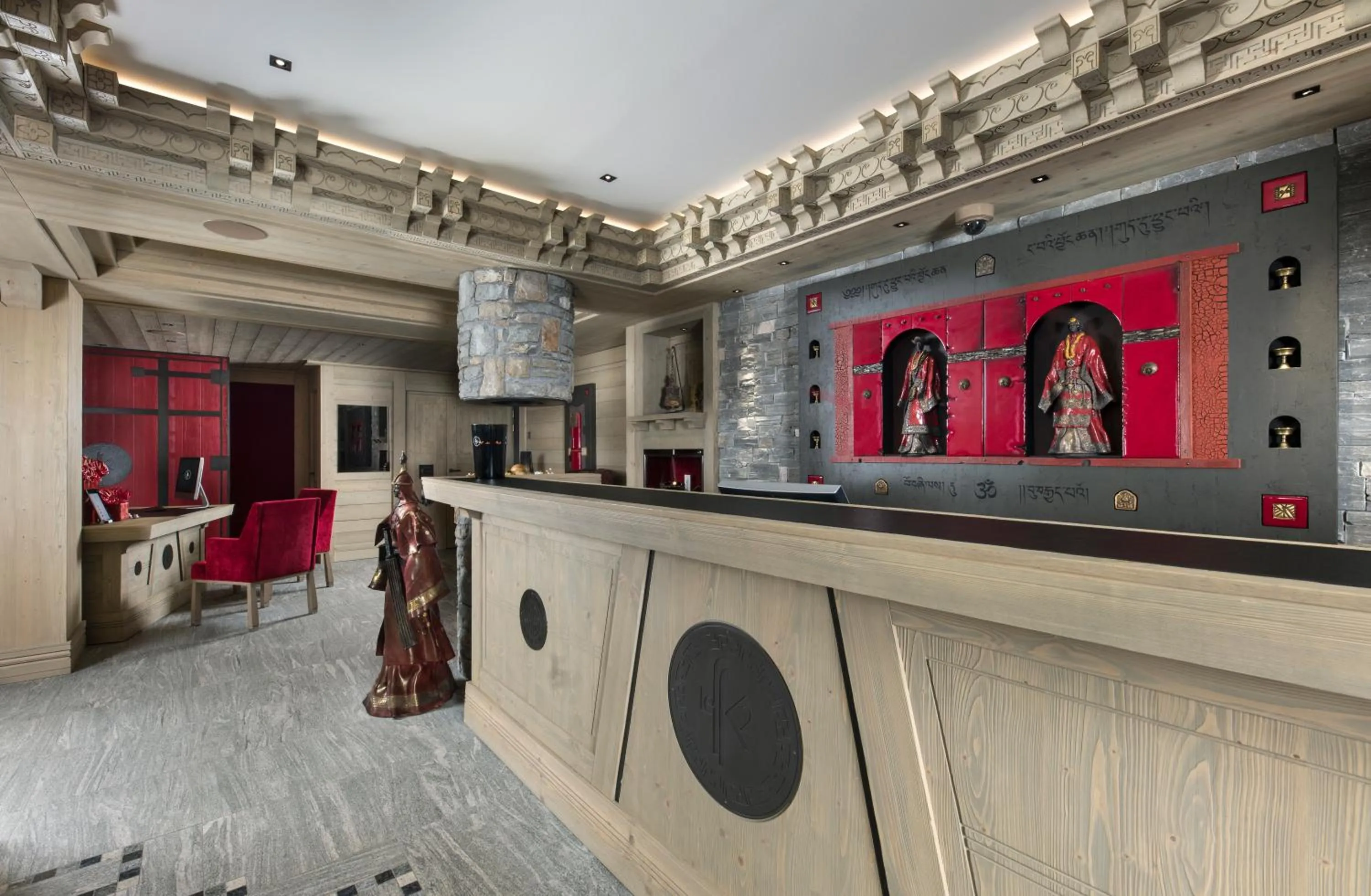 Lobby or reception in Hotel Le K2 Altitude