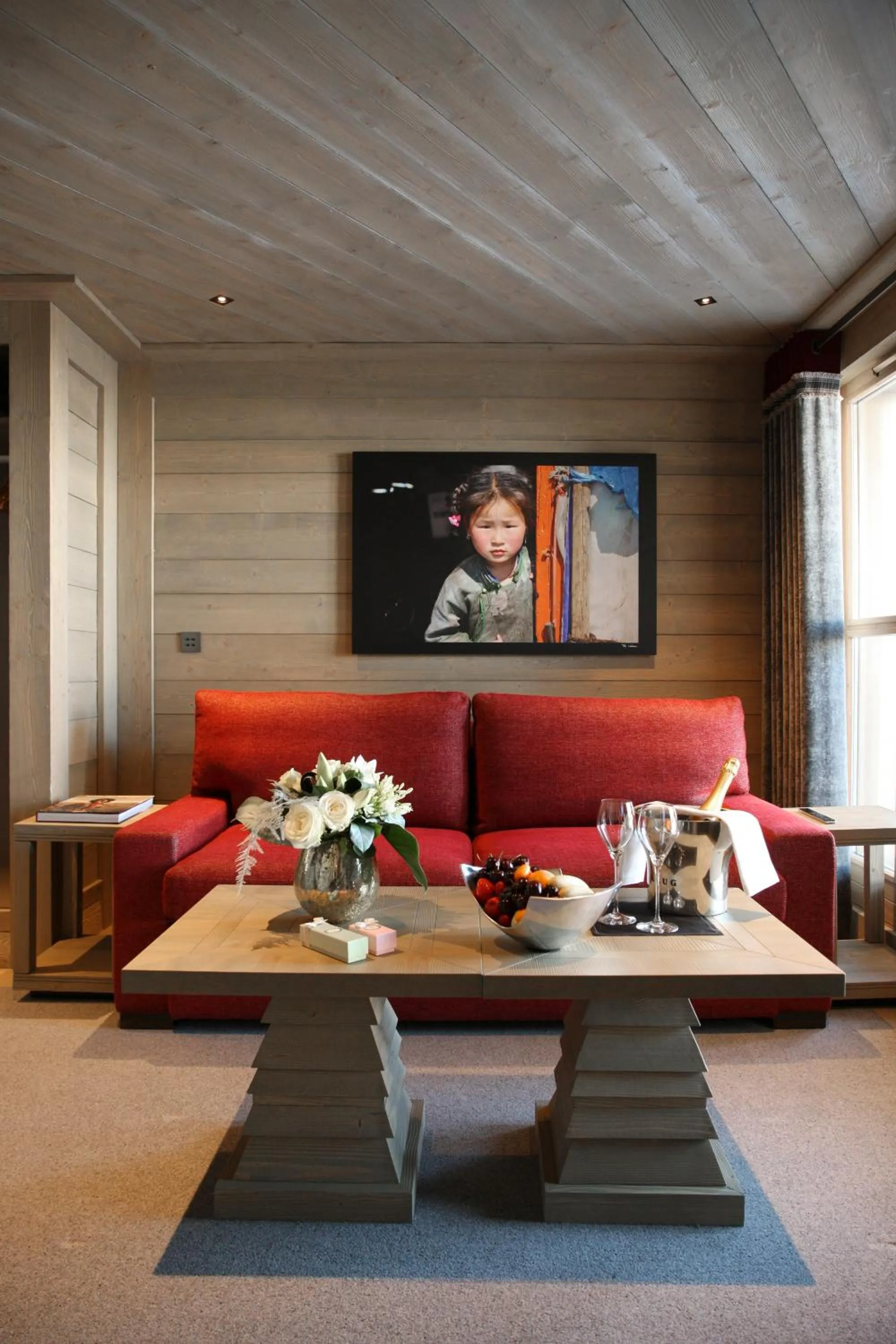 Living room in Hotel Le K2 Altitude