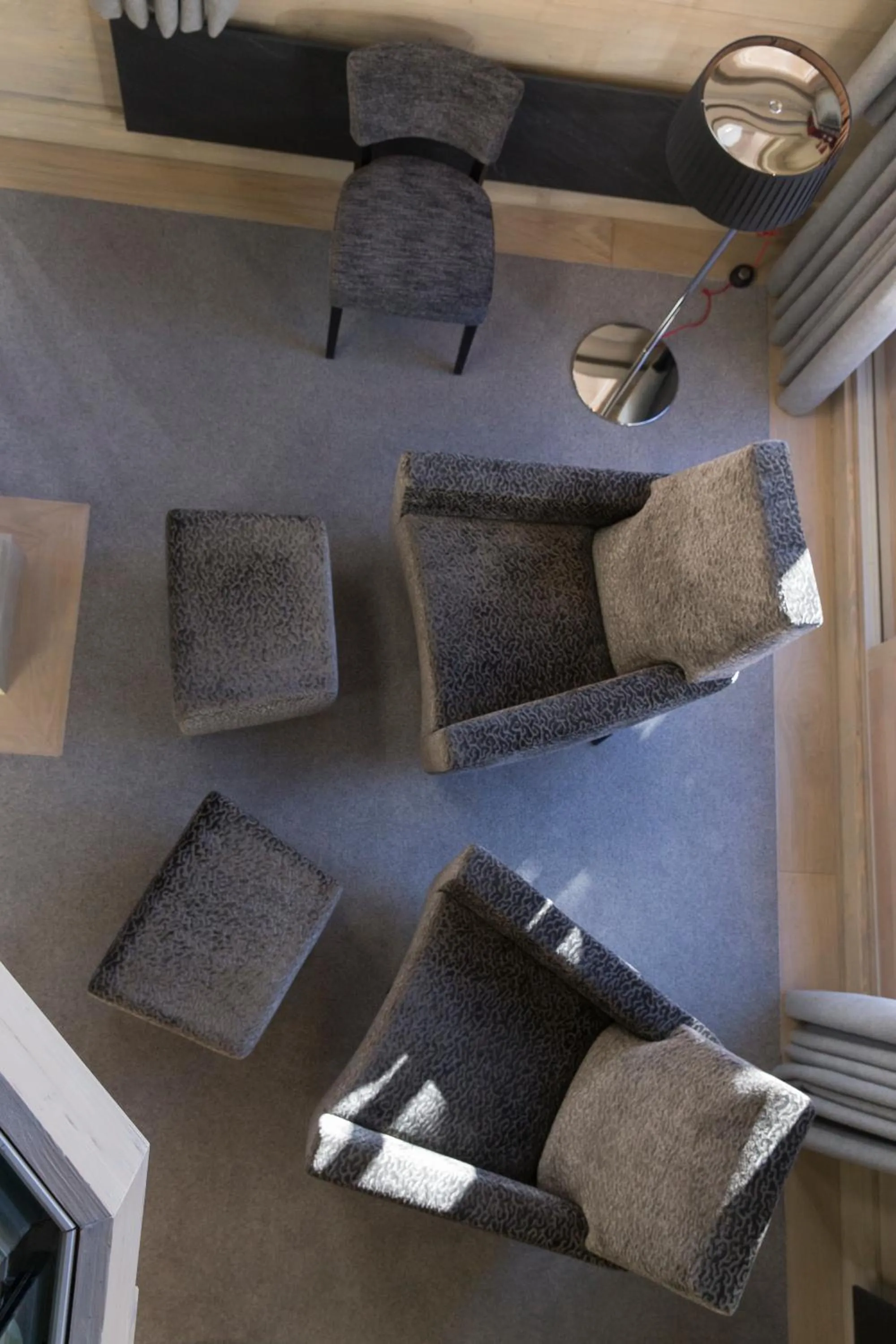 Decorative detail in Hotel Le K2 Altitude