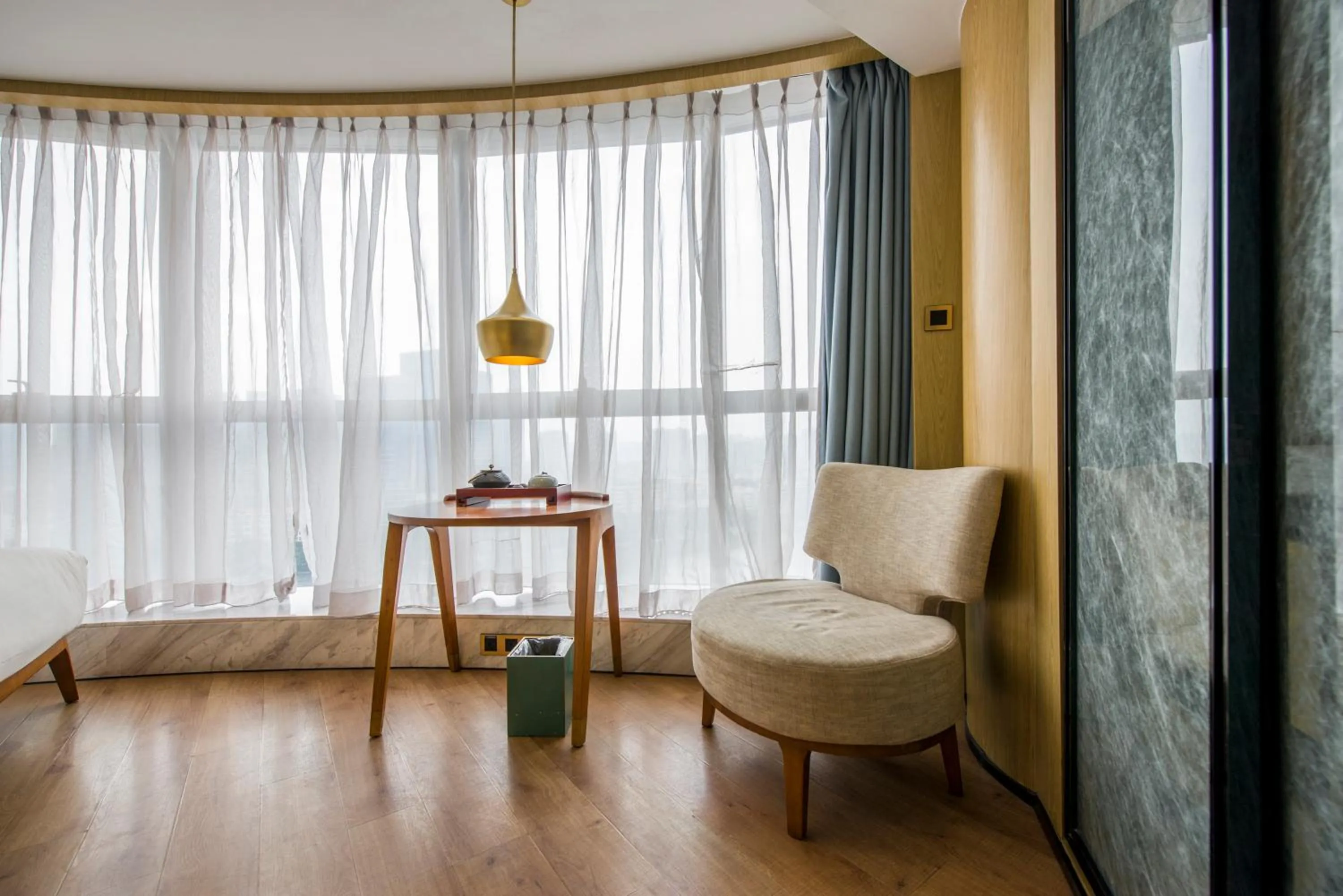 Bed in Atour S Hotel Guangzhou Beijing Road Tianzi Wharf