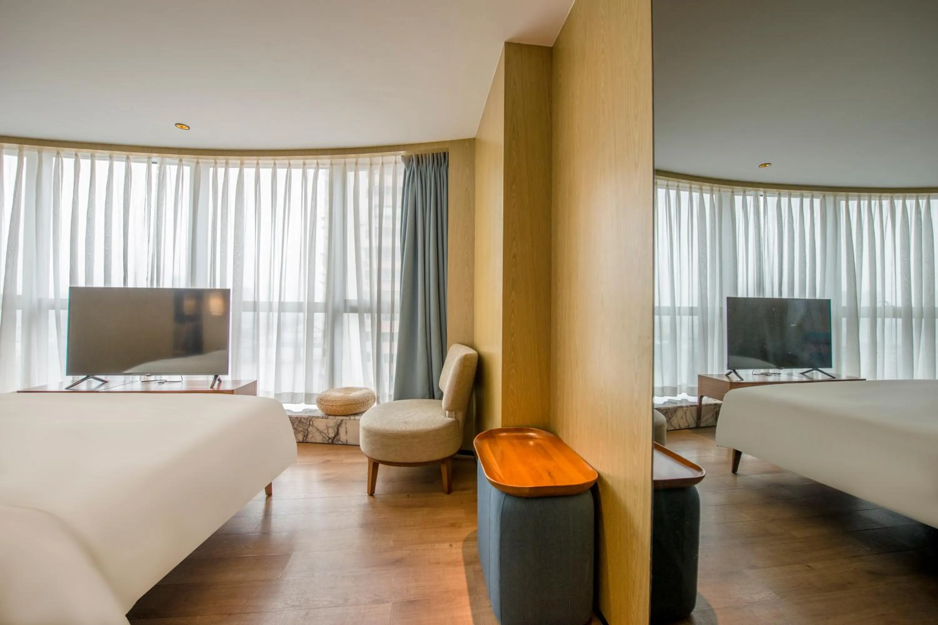 Bed in Atour S Hotel Guangzhou Beijing Road Tianzi Wharf