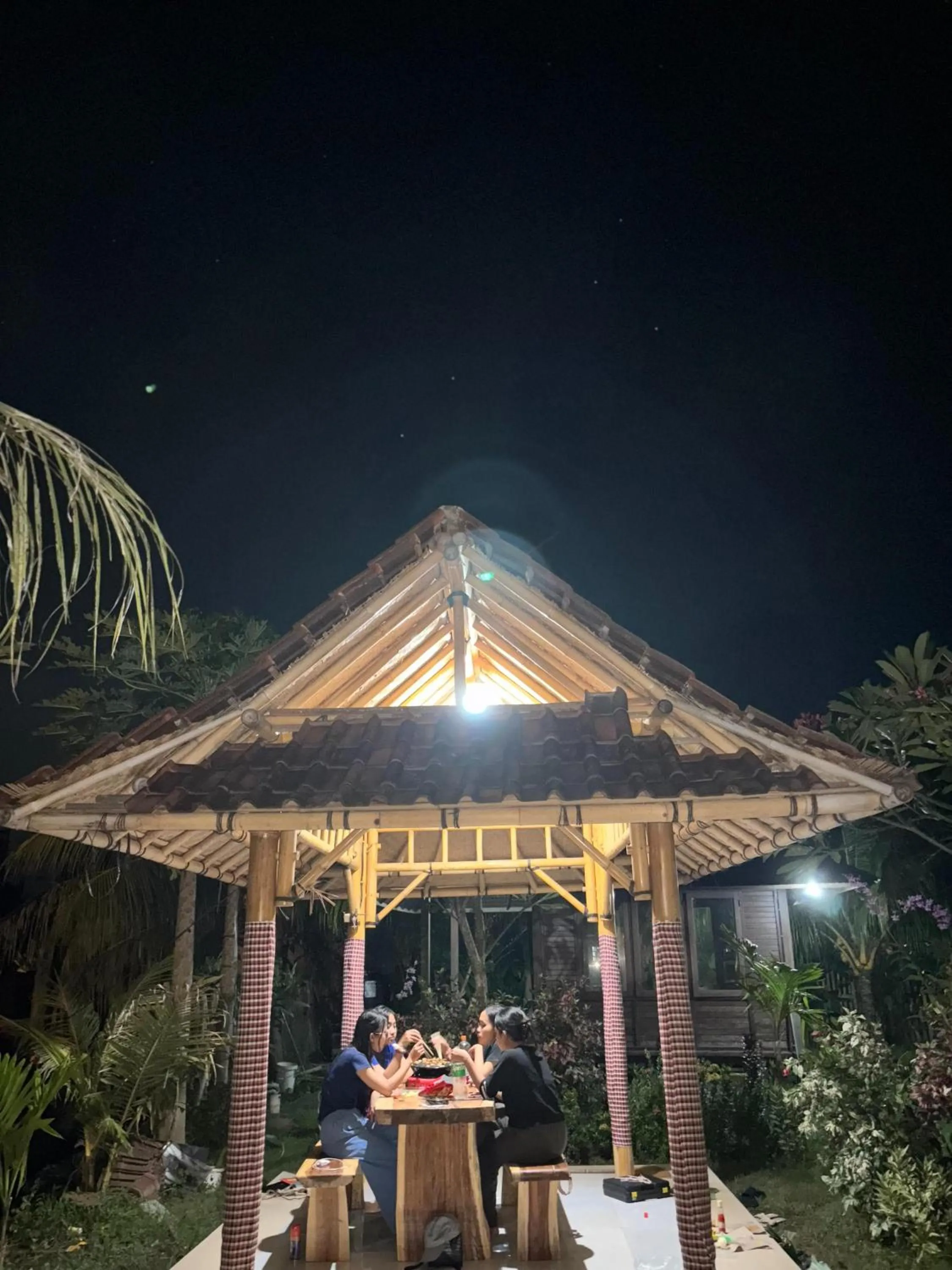 Patio in Sriwedari House Keramas