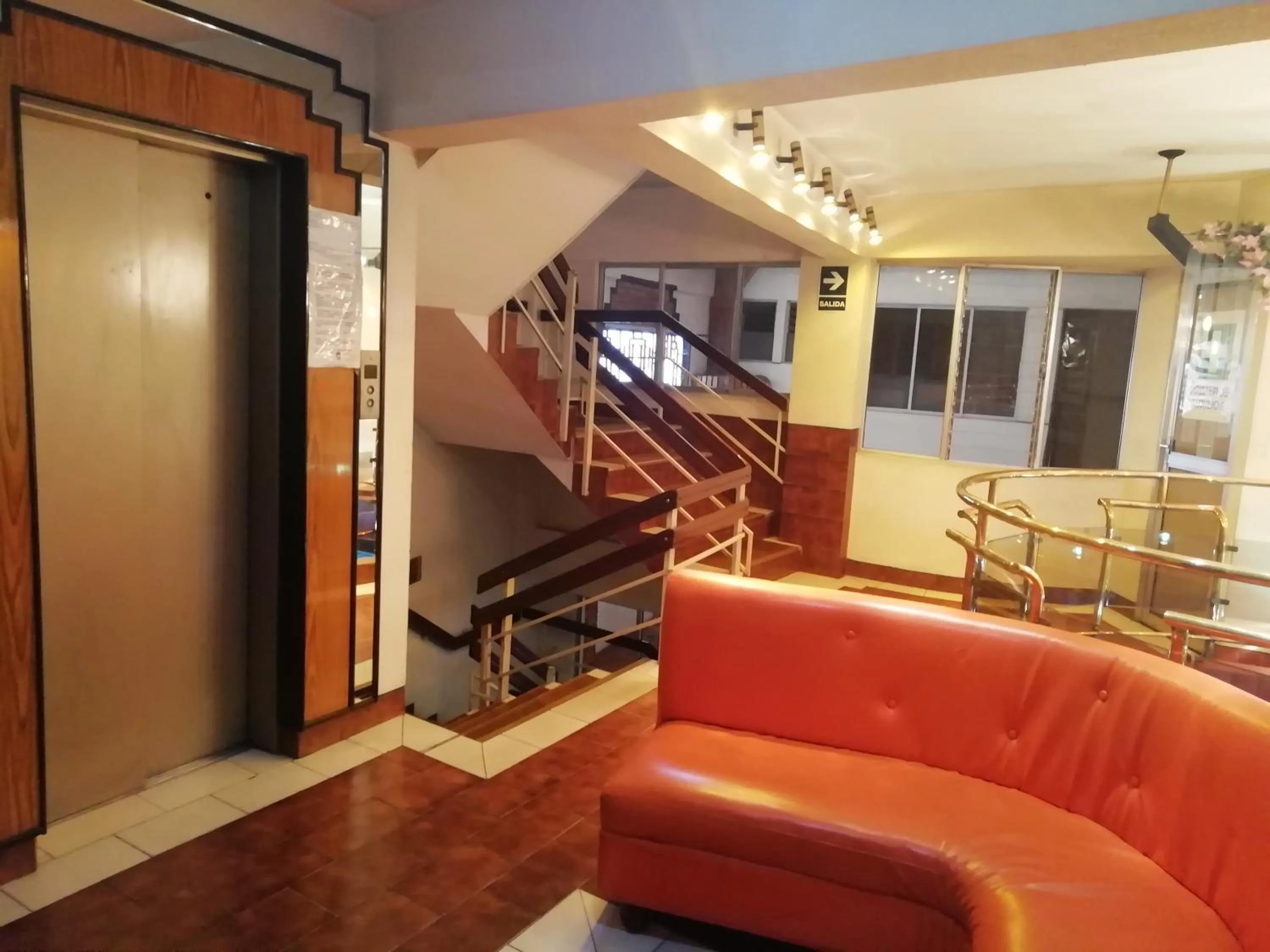 Living room in Hotel La Joya