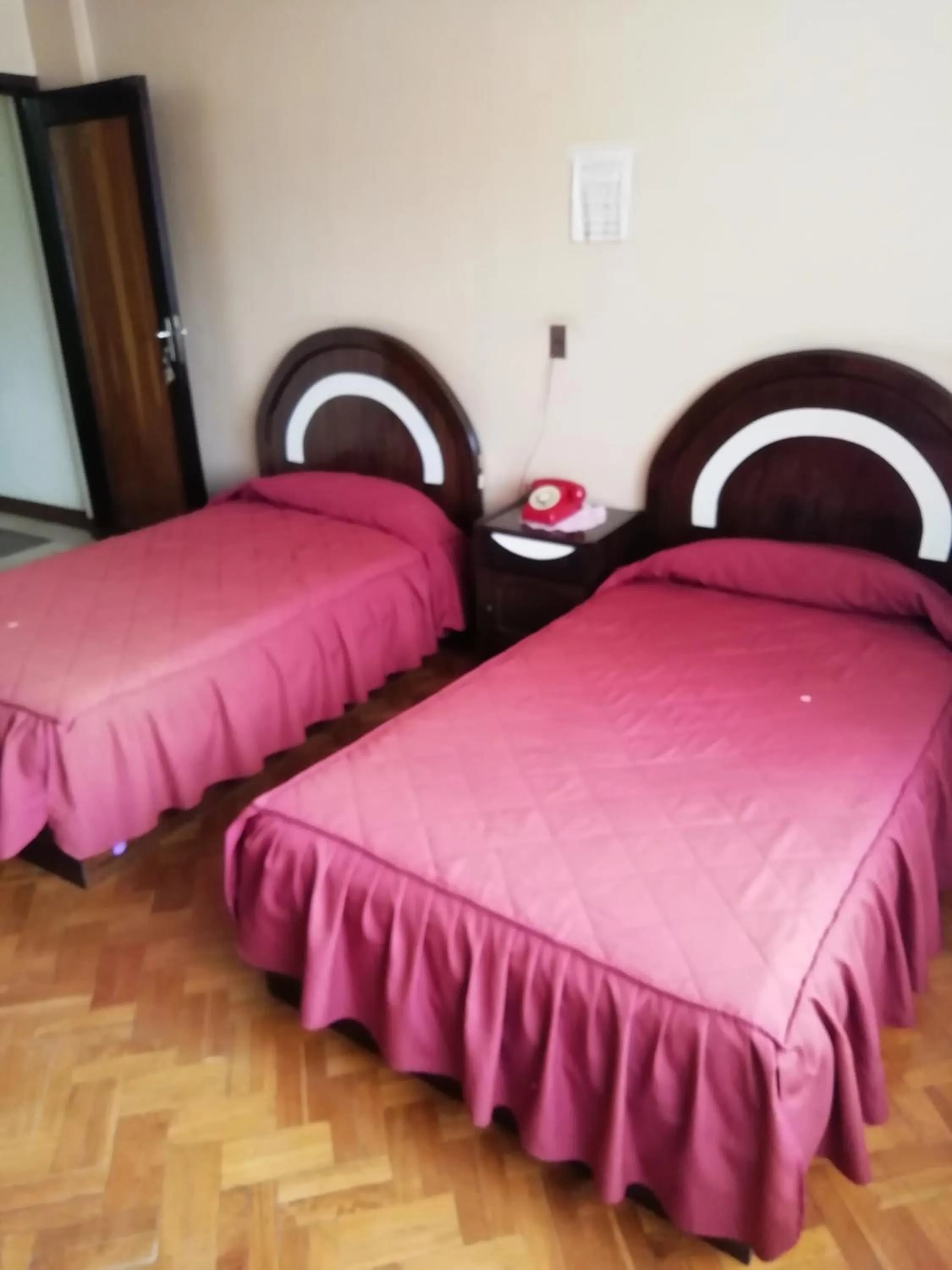 Bed in Hotel La Joya