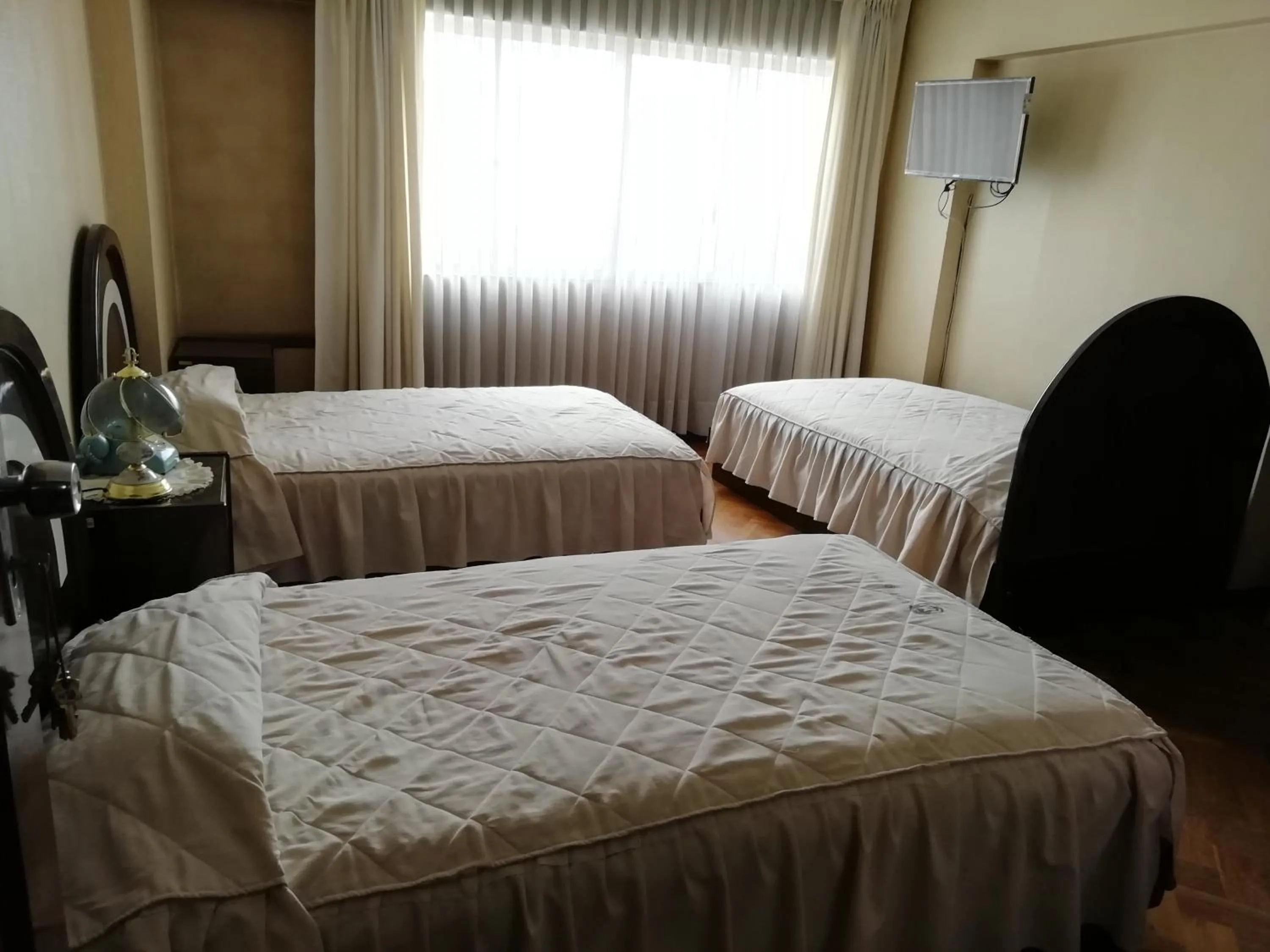 Bed in Hotel La Joya