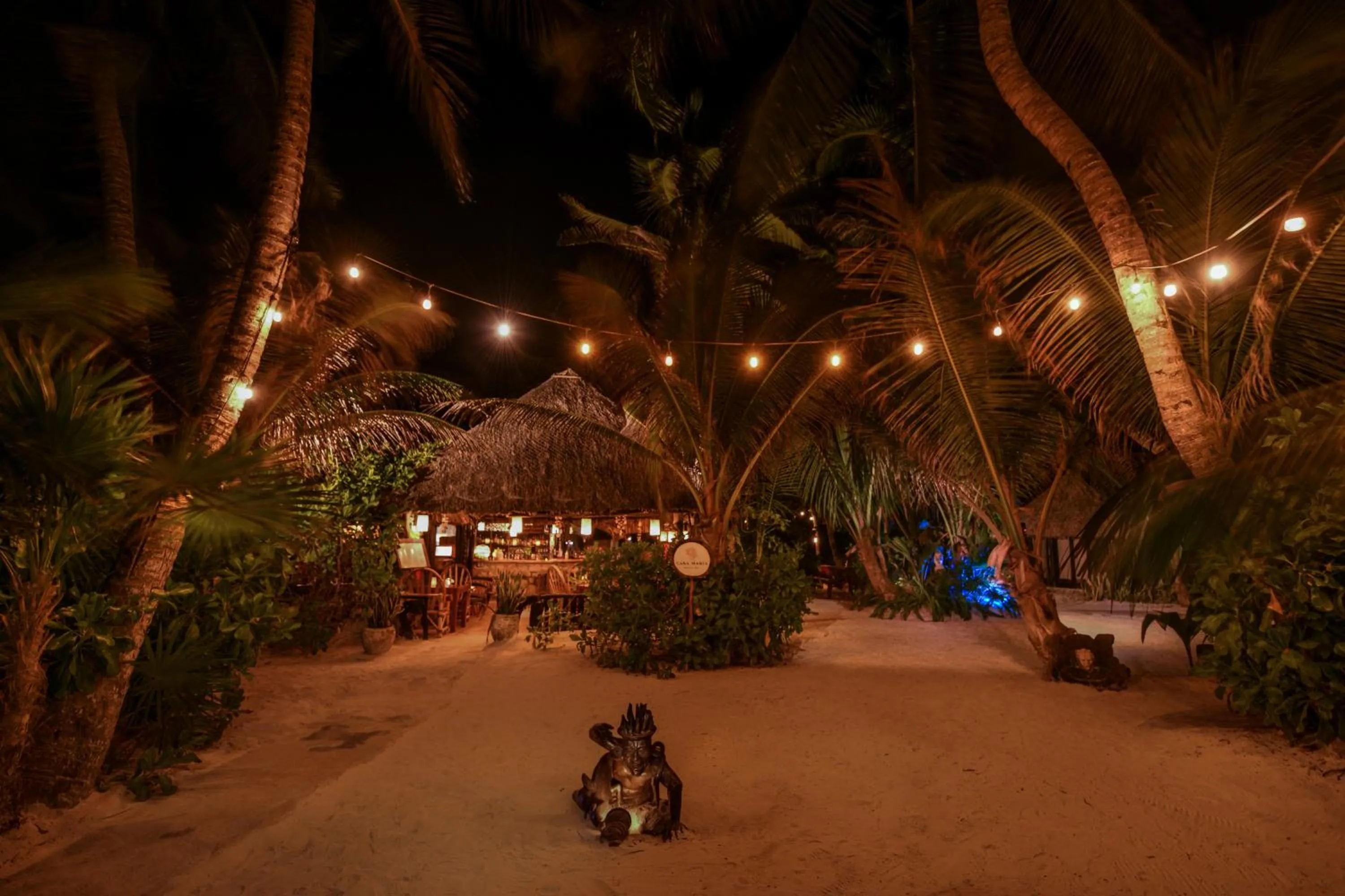 Restaurant/places to eat in Diamante K - Inside Tulum National Park