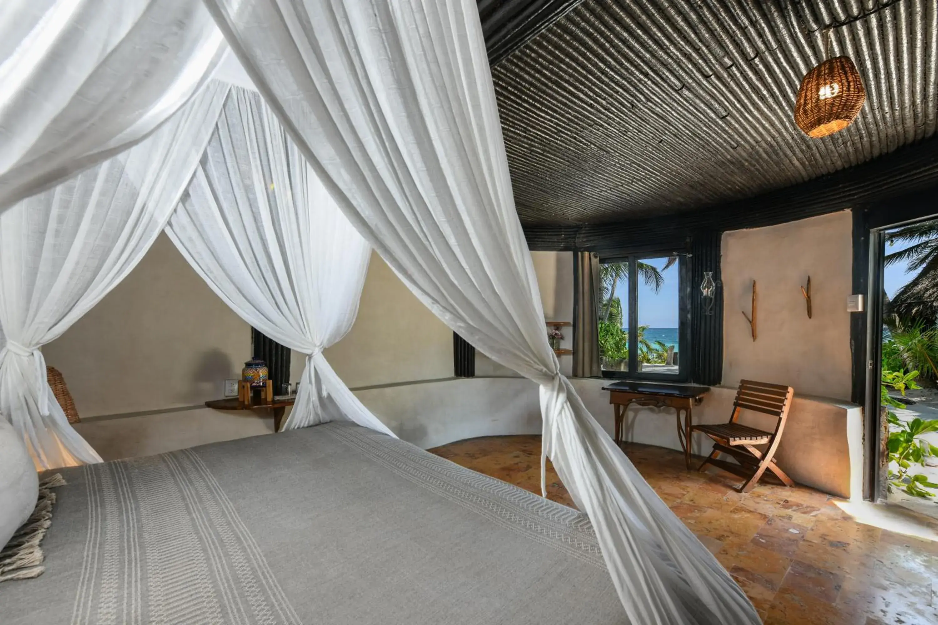 Ocean View King Bungalow in Diamante K - Inside Tulum National Park Ocean View King Bungalow in Diamante K - Inside Tulum National Park