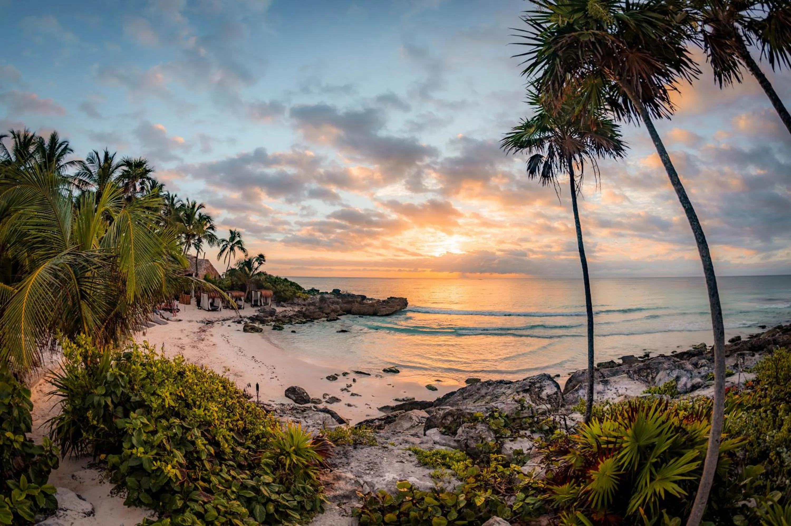 Beach in Diamante K - Inside Tulum National Park