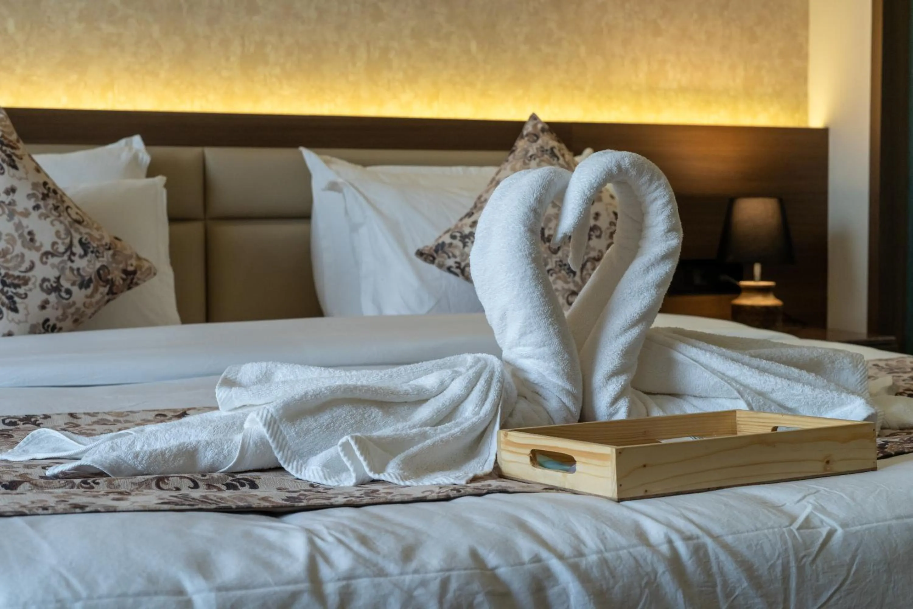 Bed in Hotel Mivaante