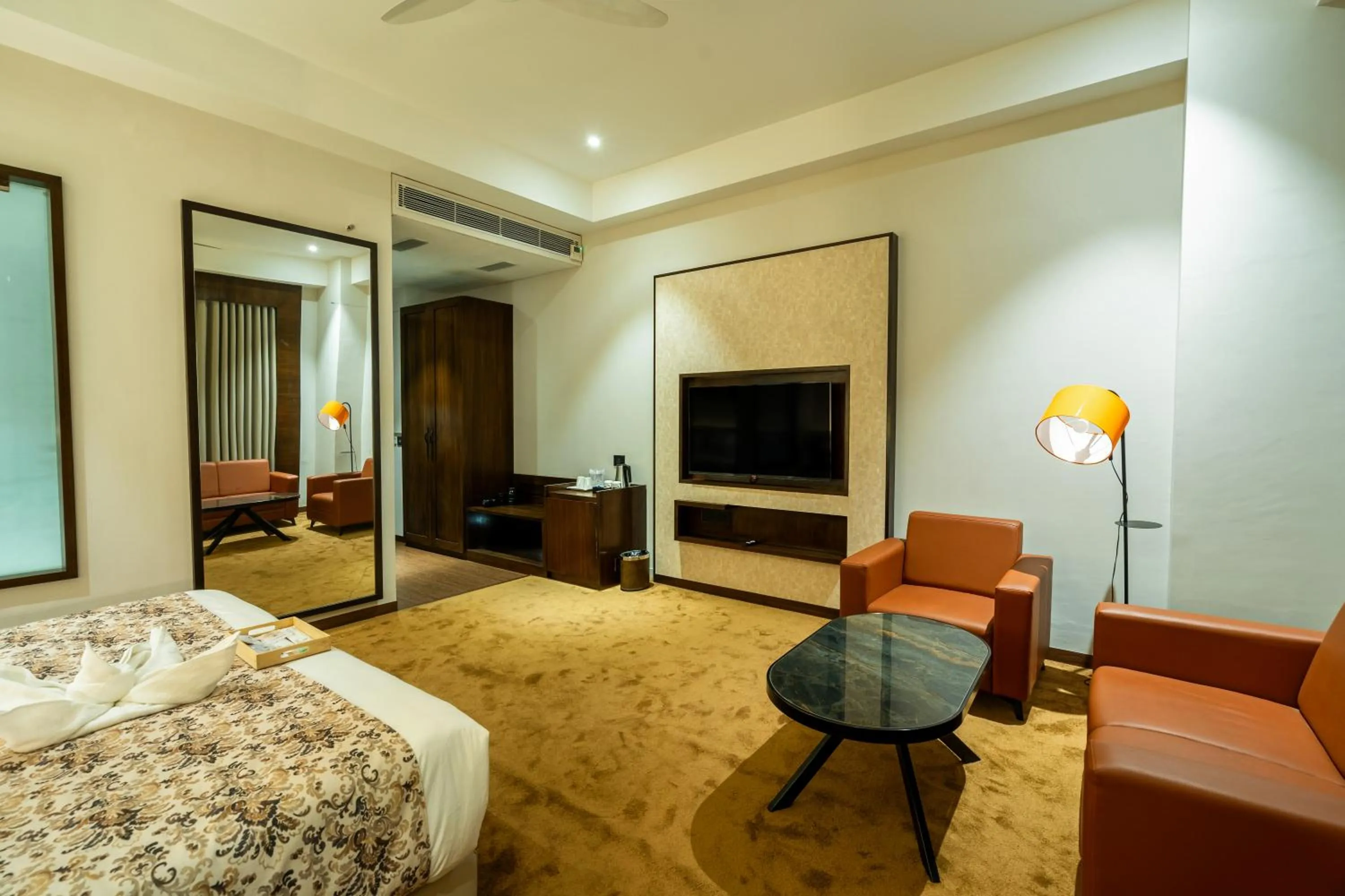 Bed in Hotel Mivaante