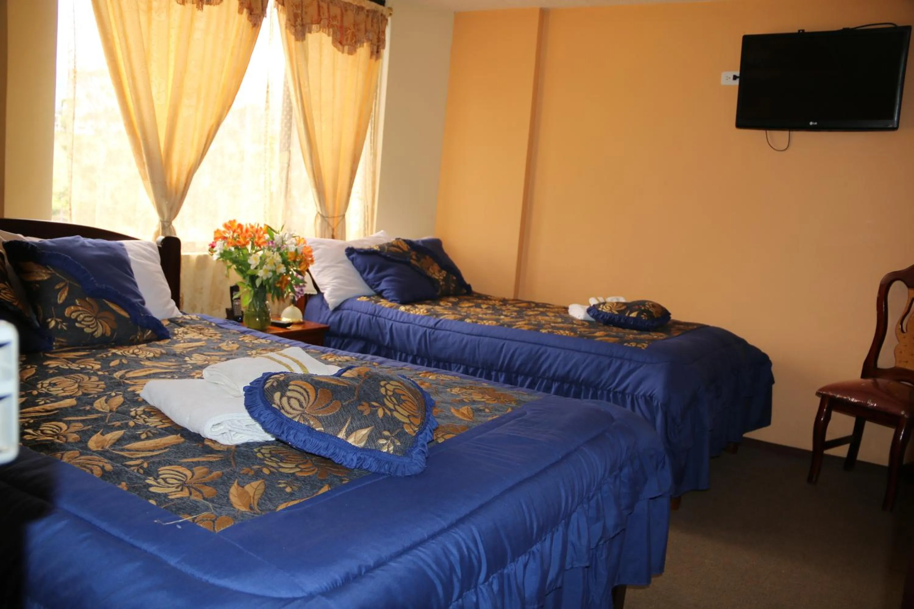 Decorative detail, Bed in Hotel Residencial El Viajero