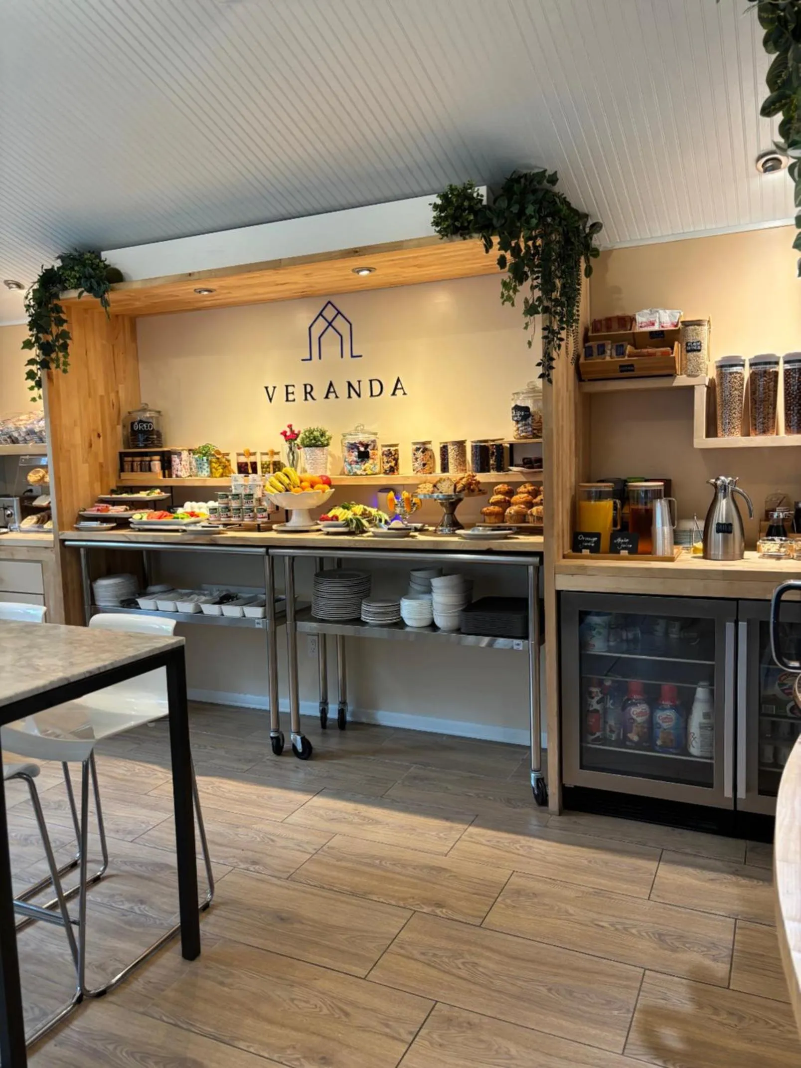 Continental breakfast in Cape Cod Veranda