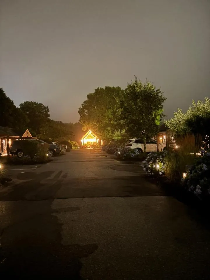 Night in Cape Cod Veranda