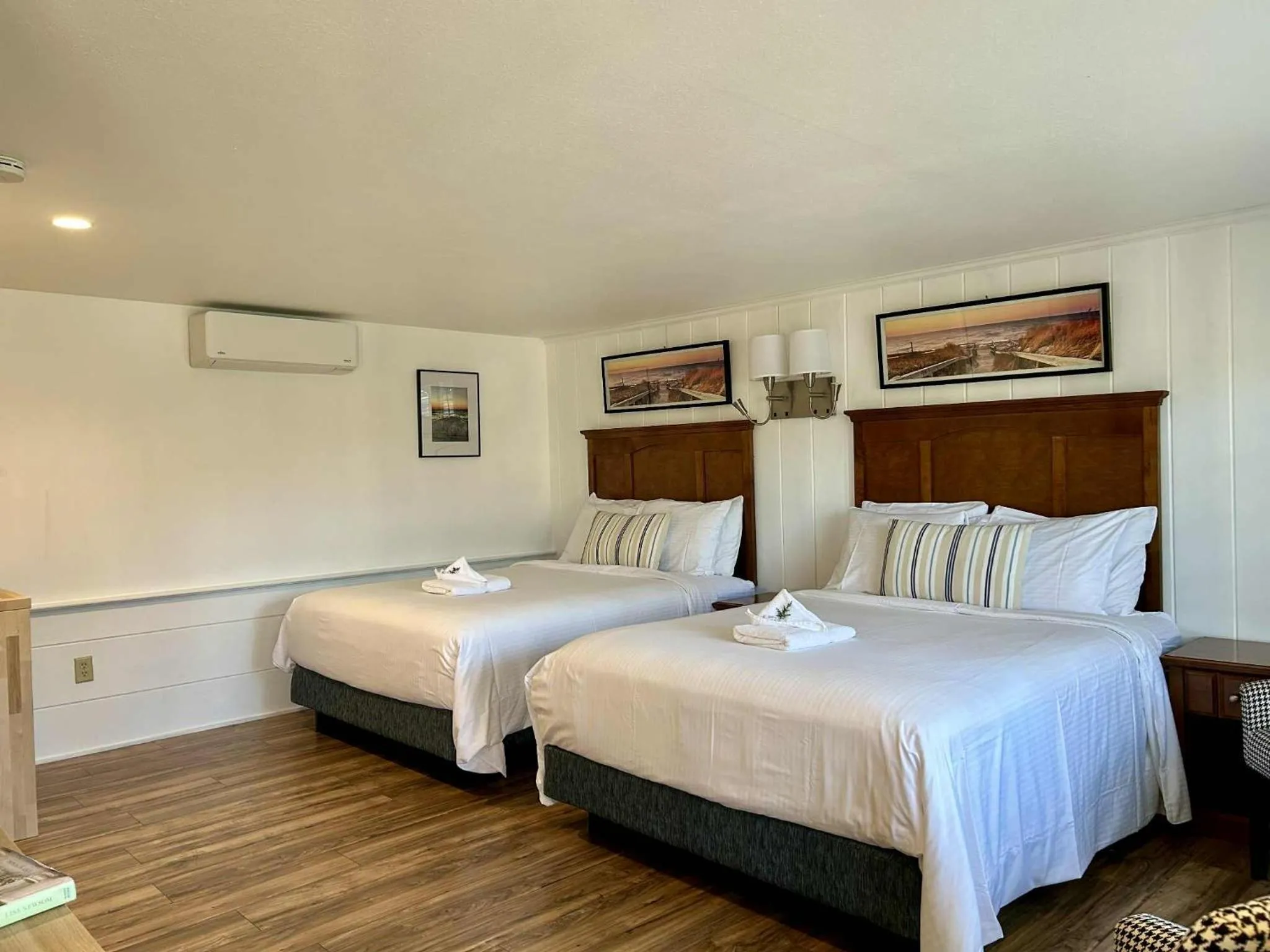 Bed in Cape Cod Veranda