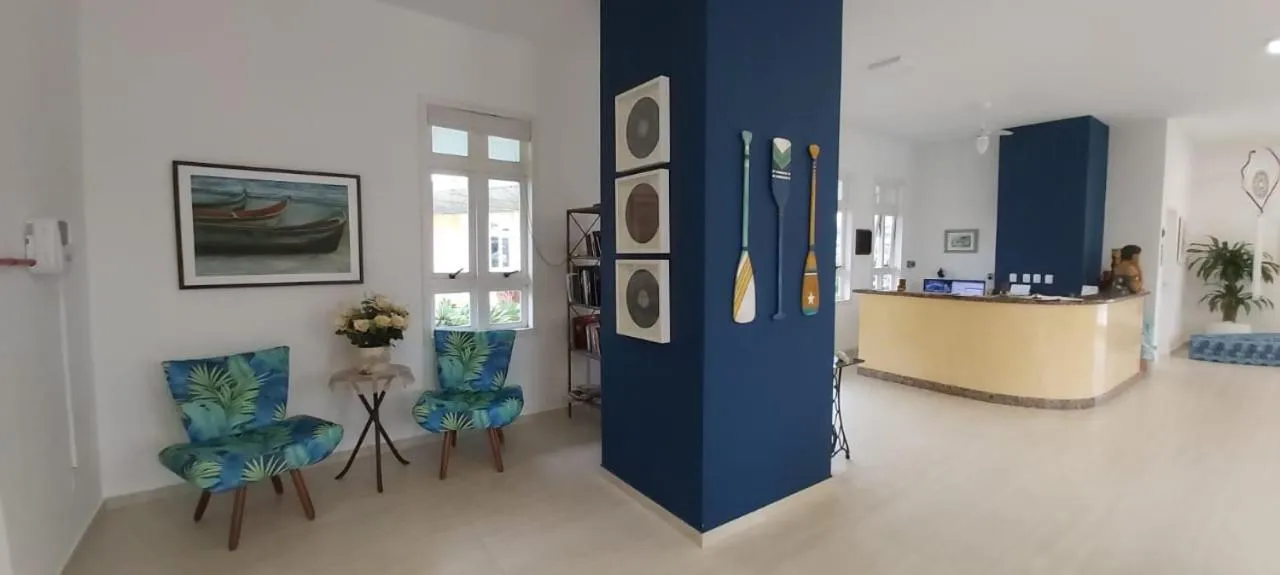 Lobby or reception in Hotel Porto de Paz - Shantiniketan